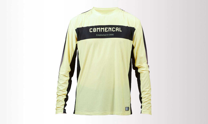 MAGLIA COMMENCAL LIGHTECH MANICHE LUNGHE RACE LIGHT YELLOW