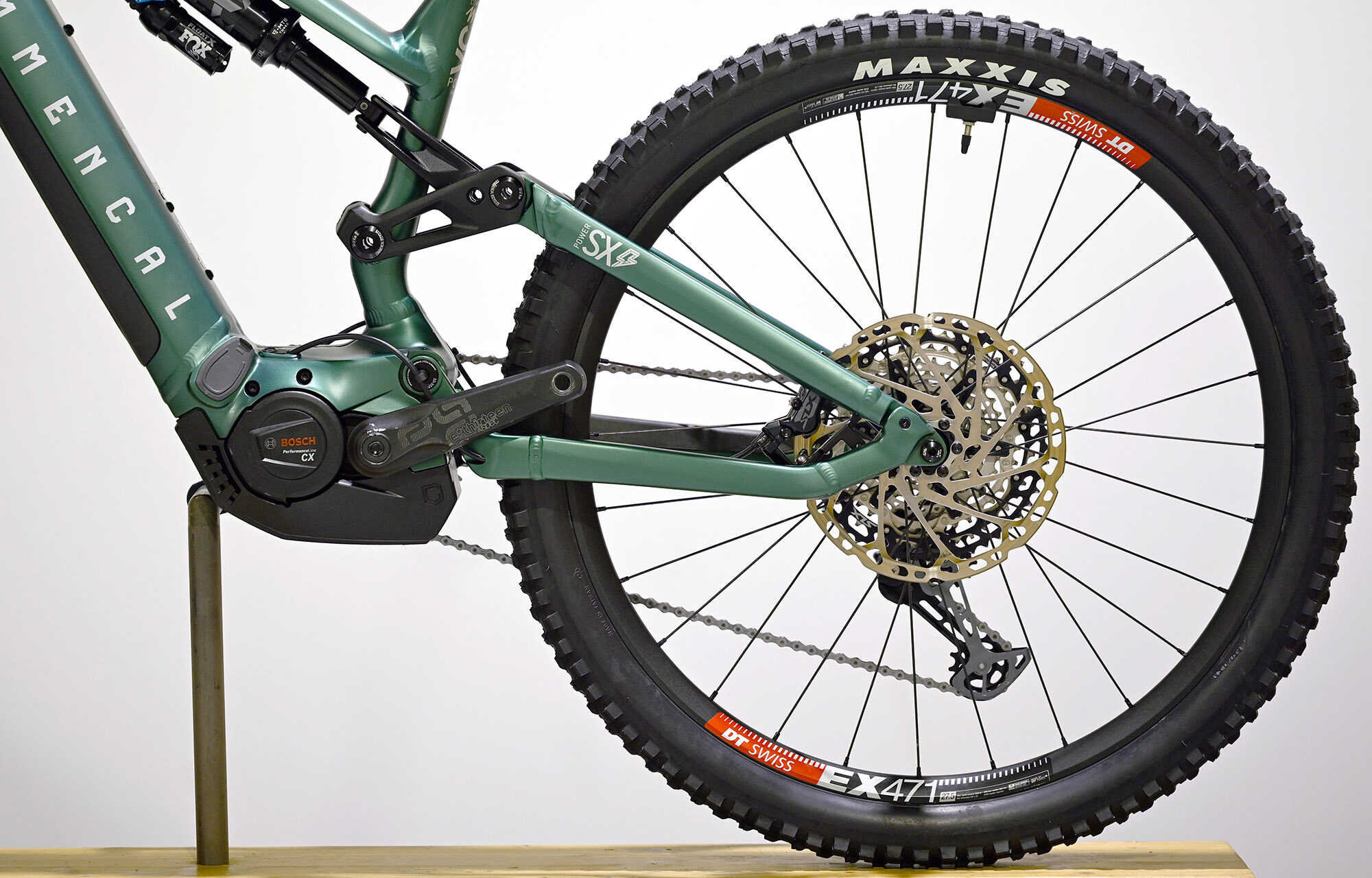 COMMENCAL META POWER SX BOSCH ESSENTIAL METALLIC GREEN - M (23181802) 1235 km image large number 5