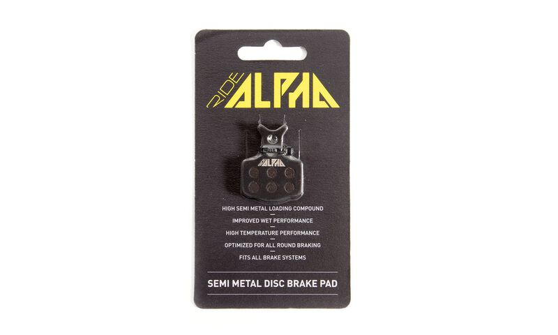 BALATAS RIDE ALPHA SEMI METALICAS PARA SHIMANO XTR/XT/SLX