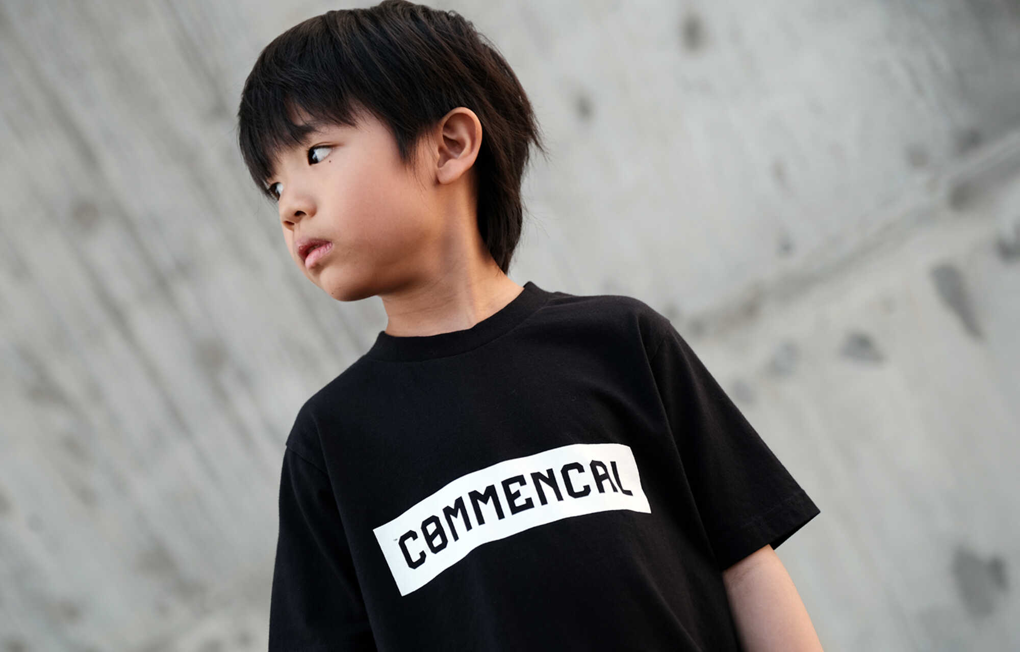 T-SHIRT COMMENCAL KIDS REGULAR FIT CORPORATE BLACK image large number 4