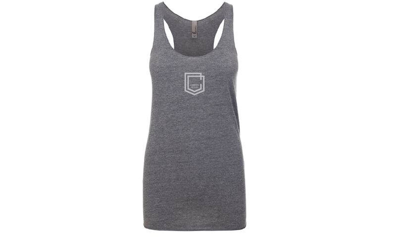 TANK TOP COMMENCAL GIRL SHIELD ASH HEATHER