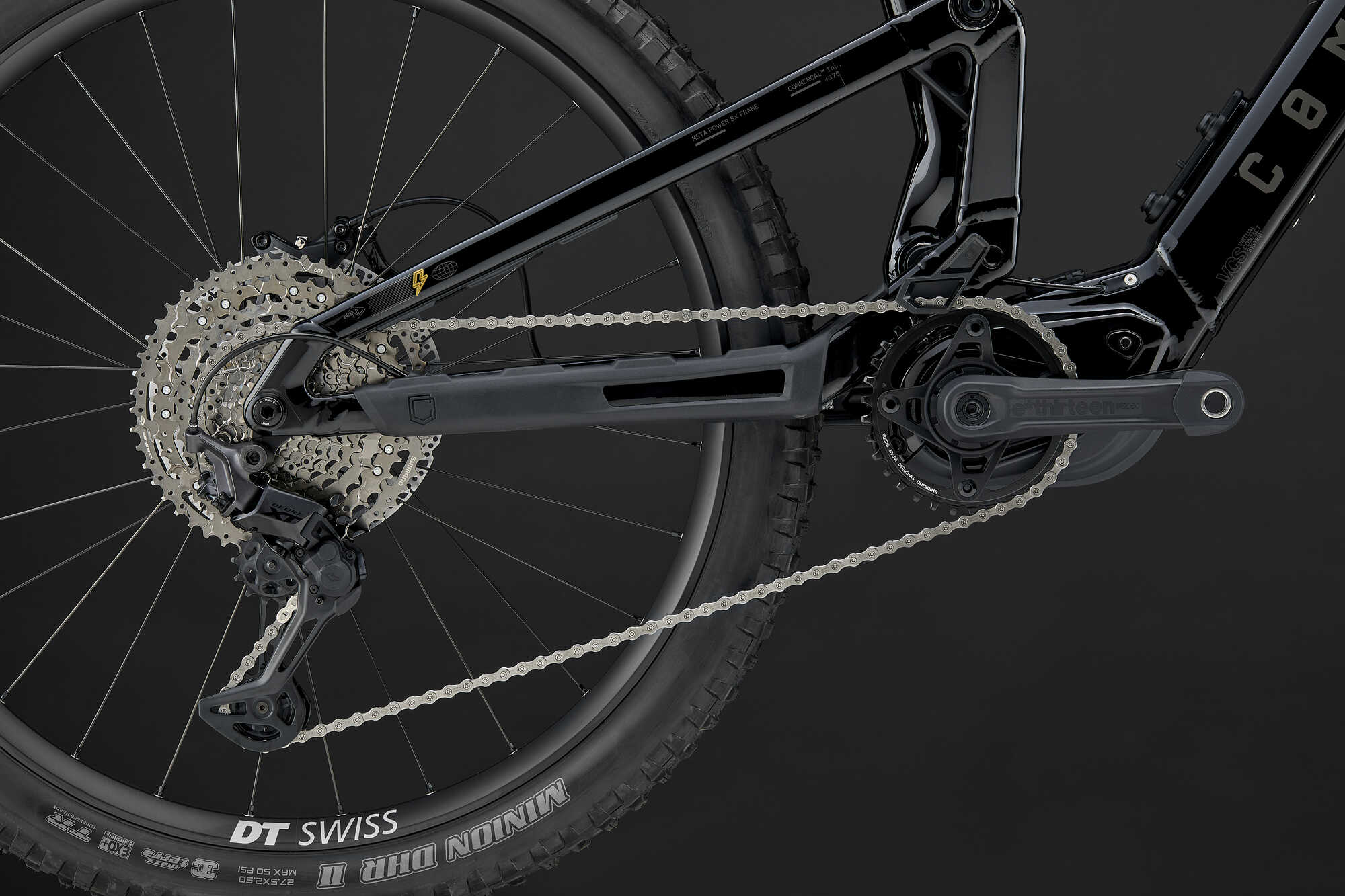 COMMENCAL META POWER SX AVINOX RIDE PURE BLACK 2027 image large number 5