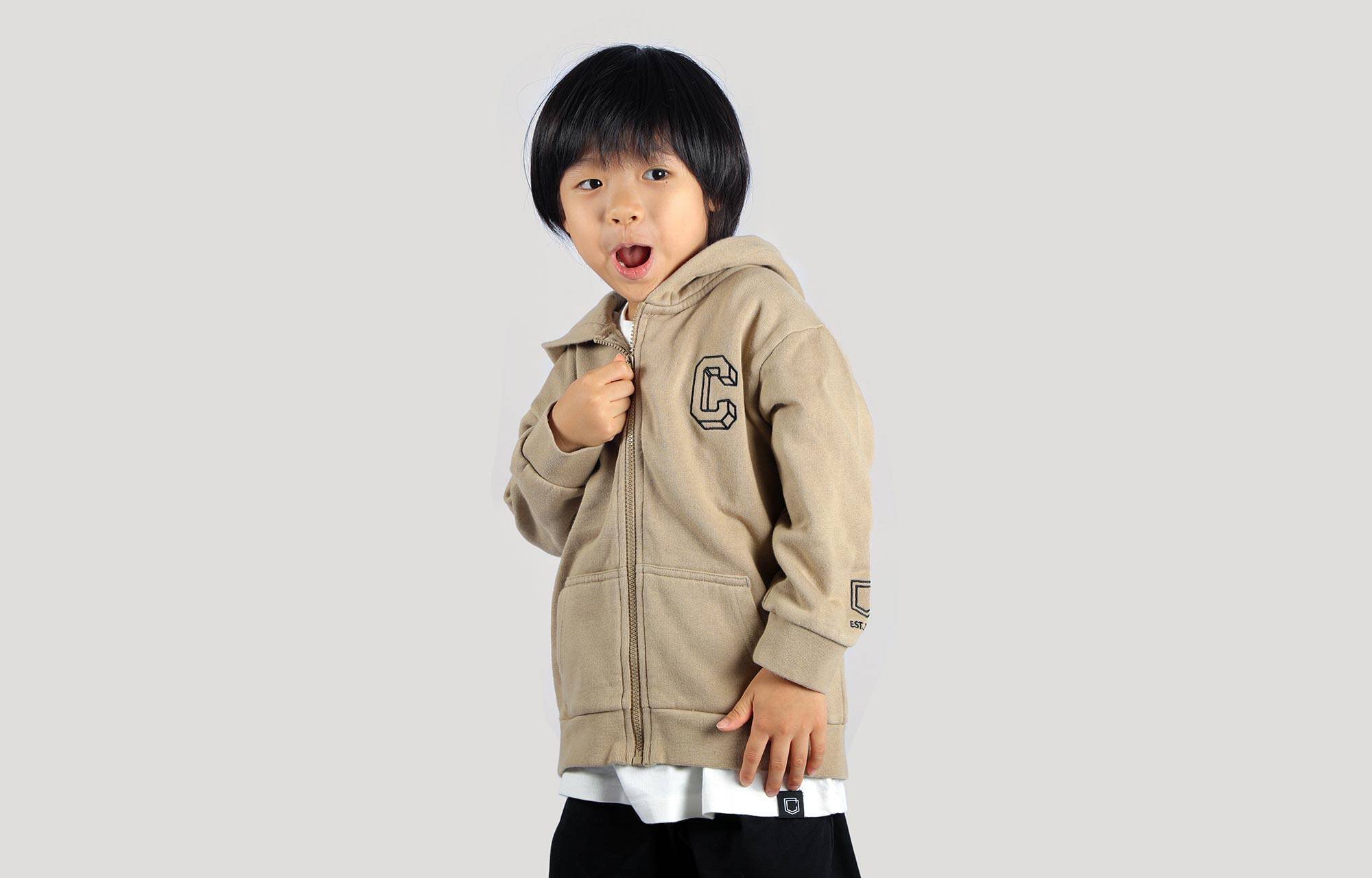 COMMENCAL KIDS ZIPPER HOODIE CORN image cover number 0