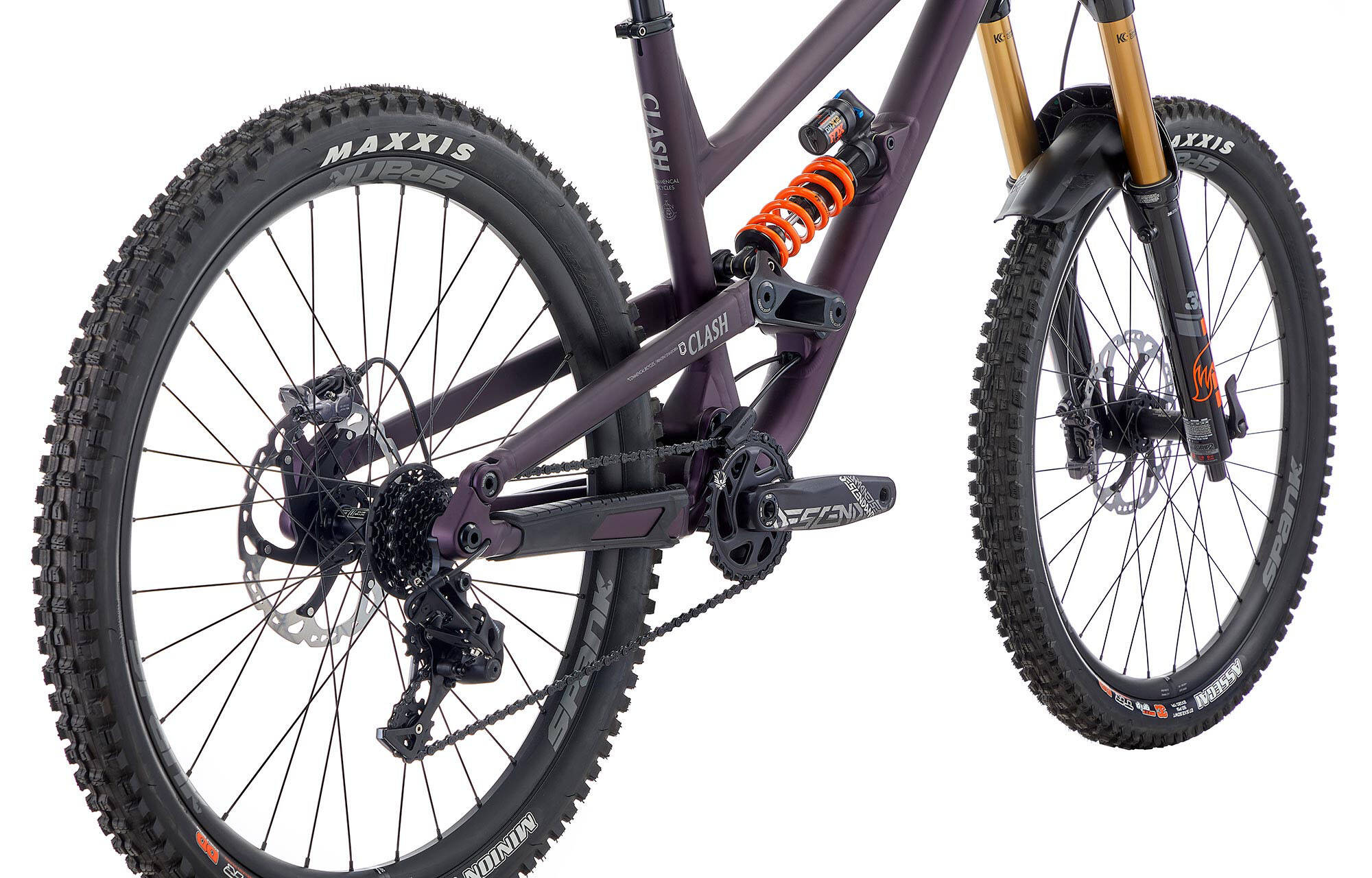 COMMENCAL CLASH PARK EDITION METALLIC PURPLE image large number 1