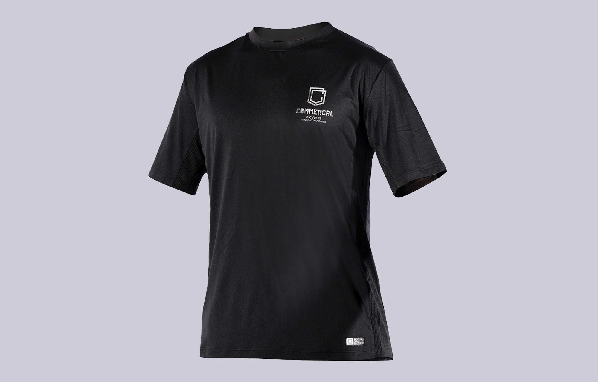 COMMENCAL LIGHTECH BASIC SHORT JERSEY BLACK image cover number 0