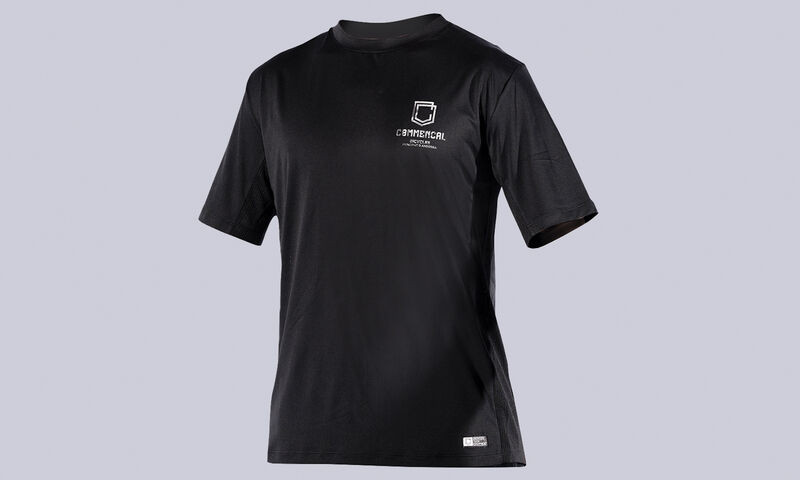 MAILLOT COMMENCAL LIGHTECH  MANGA CORTA BLACK BASIC