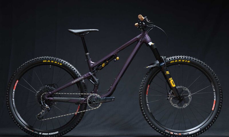 COMMENCAL ALC META TR METALLIC PURPLE BURGTEC