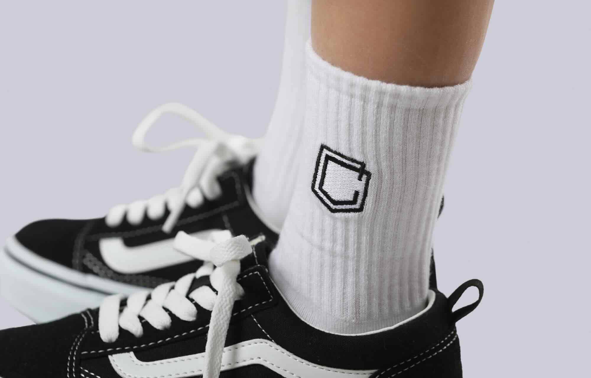 CALCETINES COMMENCAL KIDS SHIELD WHITE image large number 2