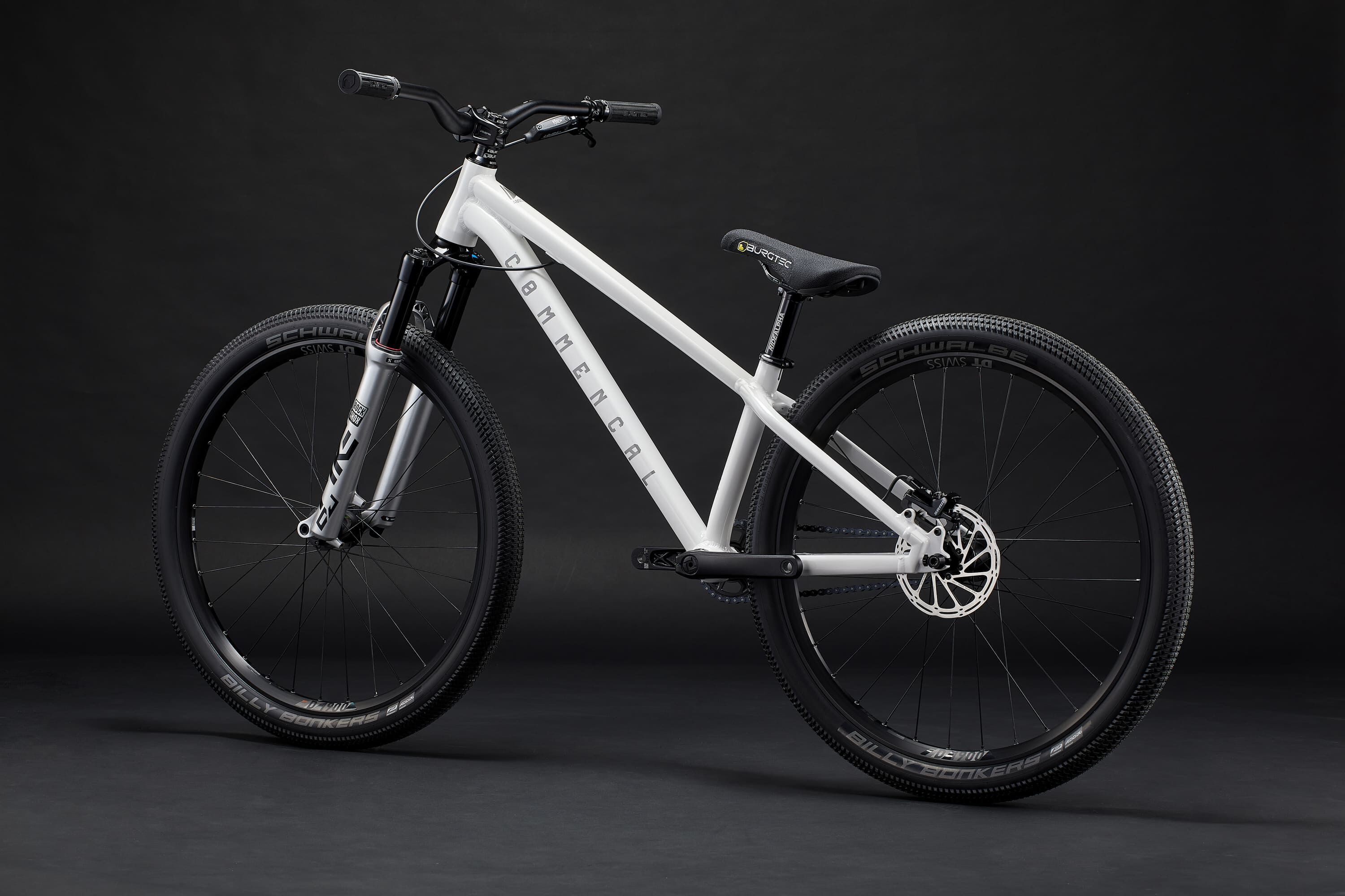 COMMENCAL ABSOLUT Pike Silver Pure White - High-Performance Dirt