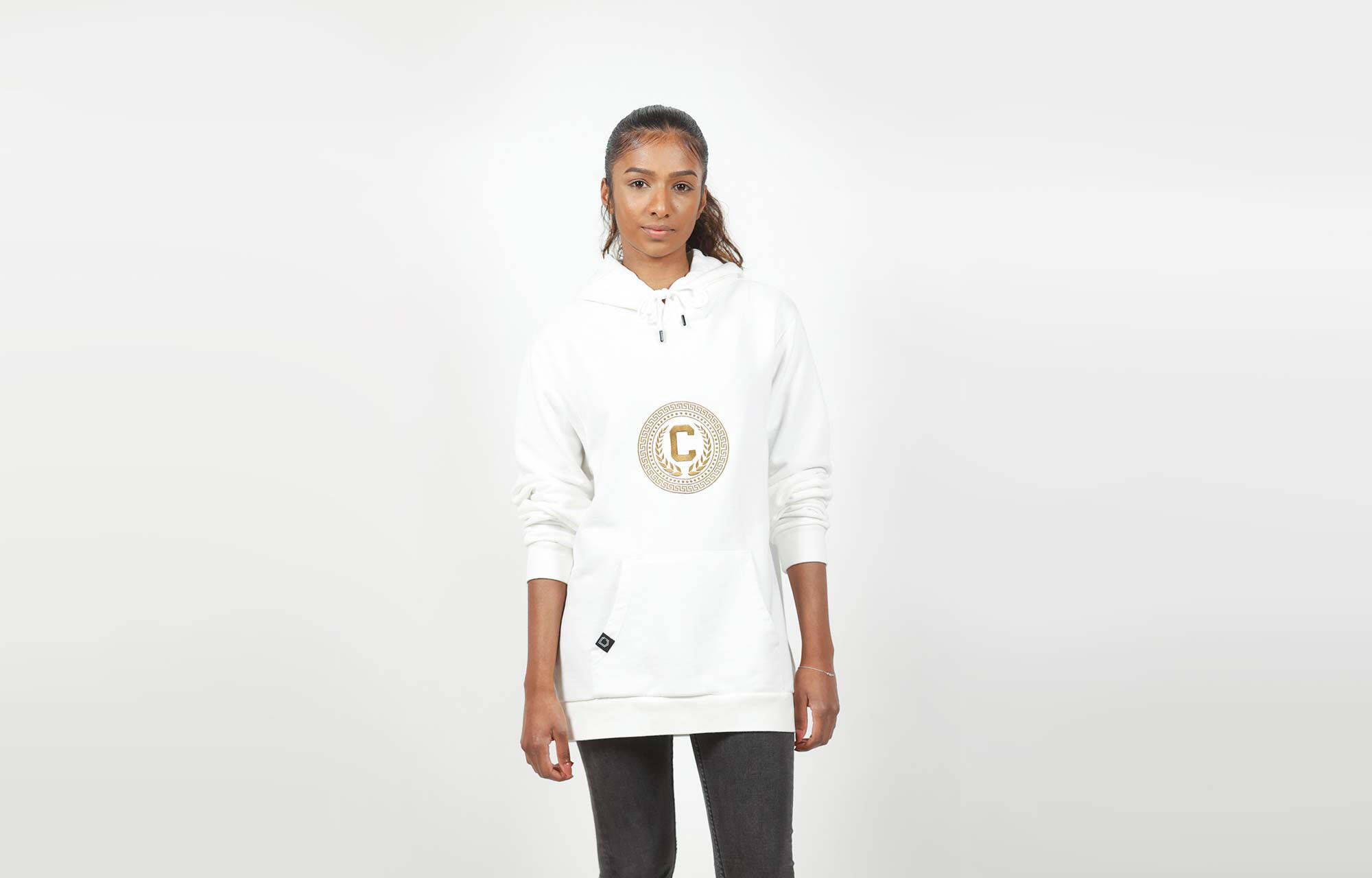 COMMENCAL BLAZON HOODIE OFF-WHITE image large number 1
