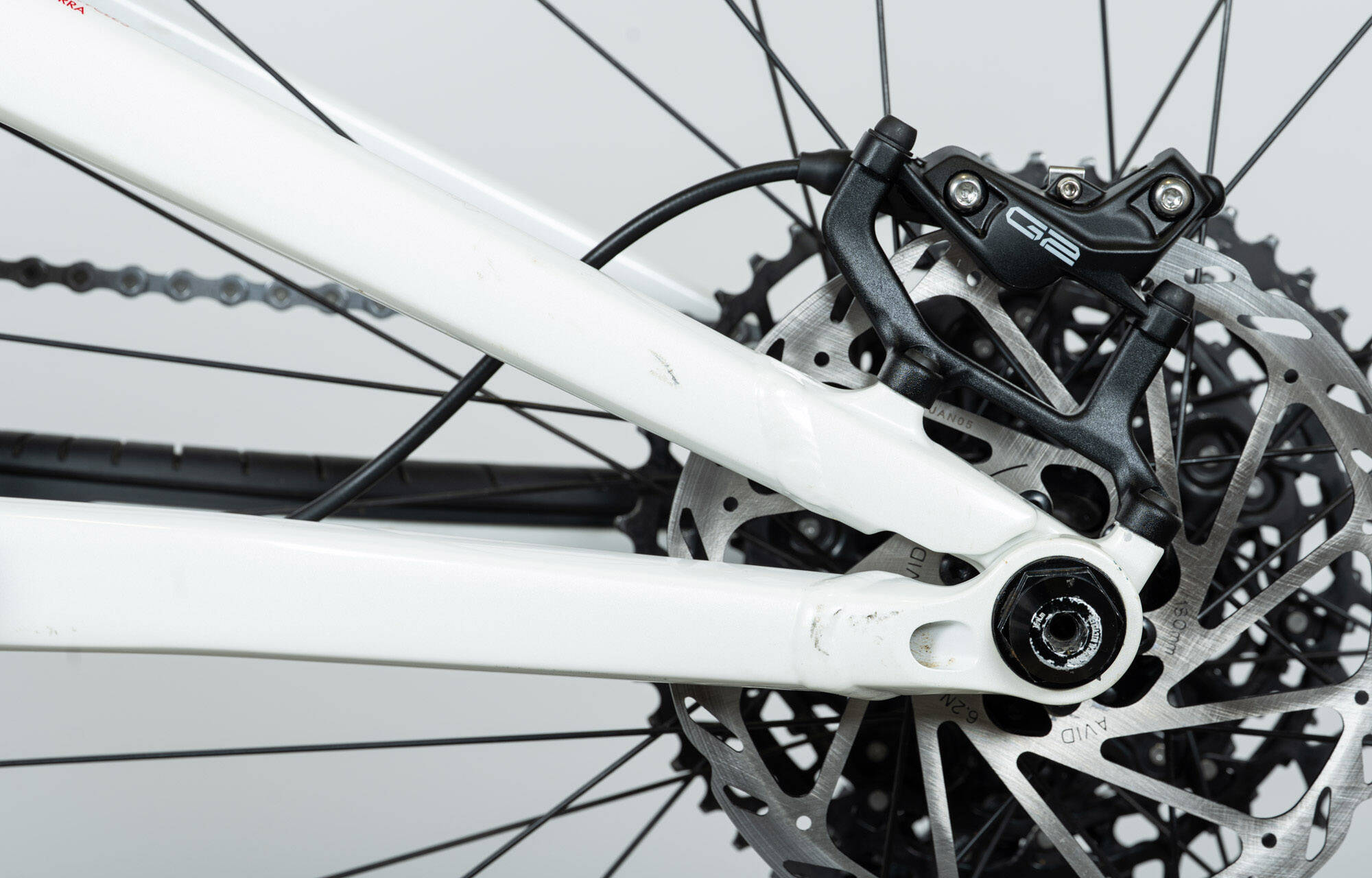 COMMENCAL CLASH JR PEARL WHITE & CHROME - (21170600) image large number 19