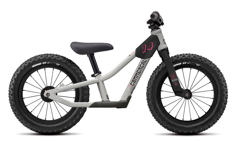 COMMENCAL RAMONES 14 PUSH BIKE SILVER