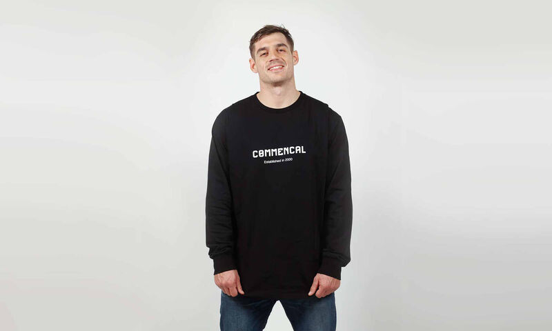 T-SHIRT LONG SLEEVES COMMENCAL CORPORATE BLACK