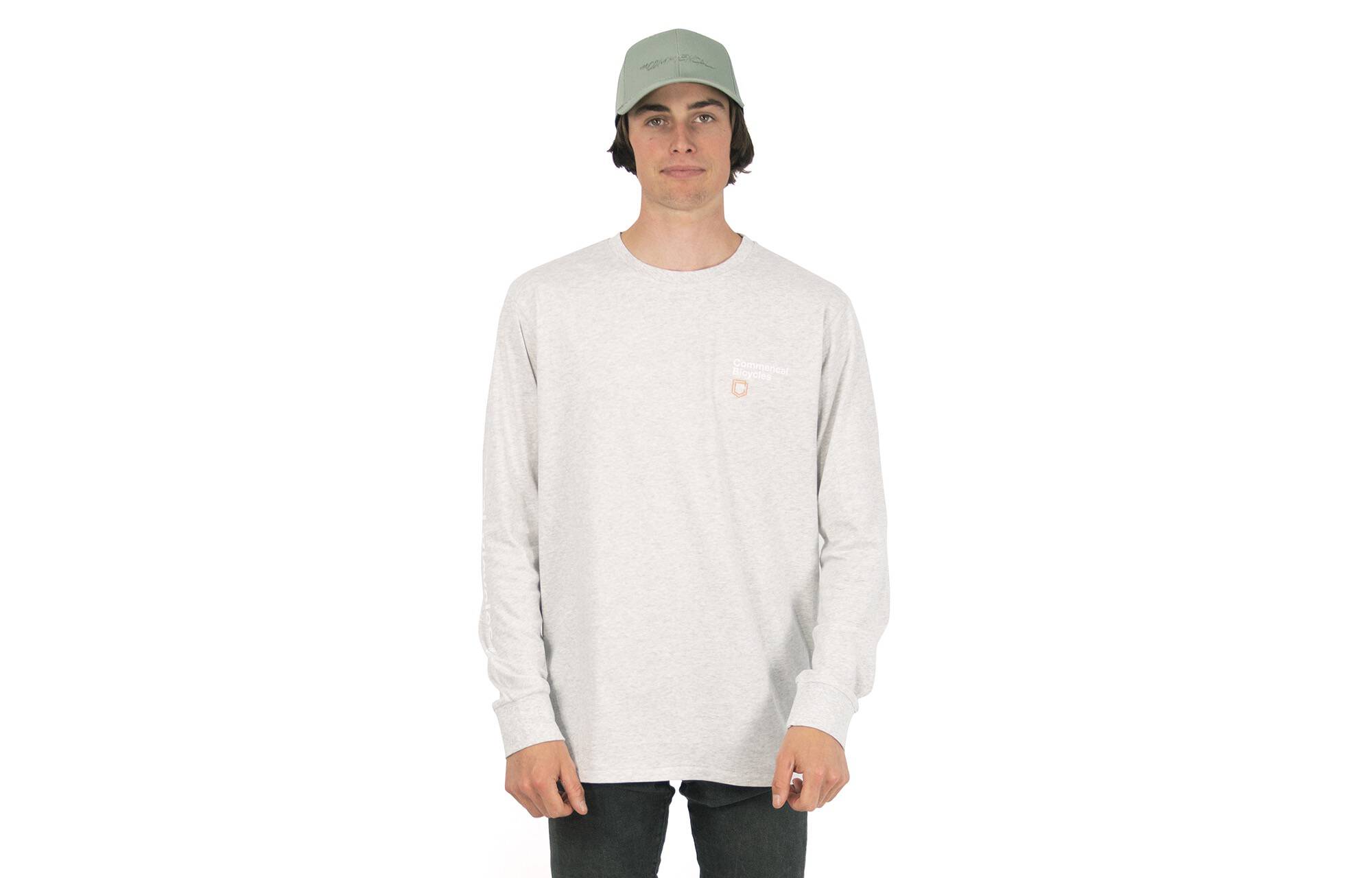 CAMISETA DE MANGA LARGA COMMENCAL LIGHT GREY image cover number 0