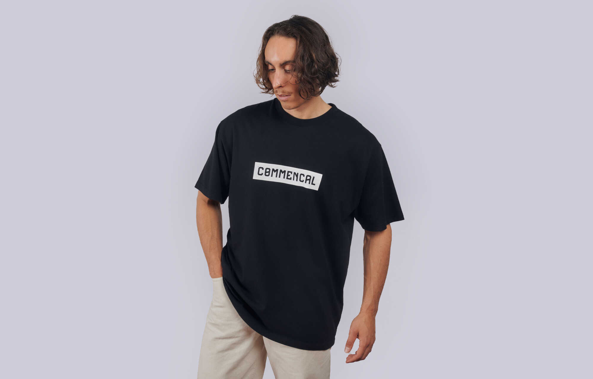T-SHIRT COMMENCAL CORPORATE BLACK image cover number 0