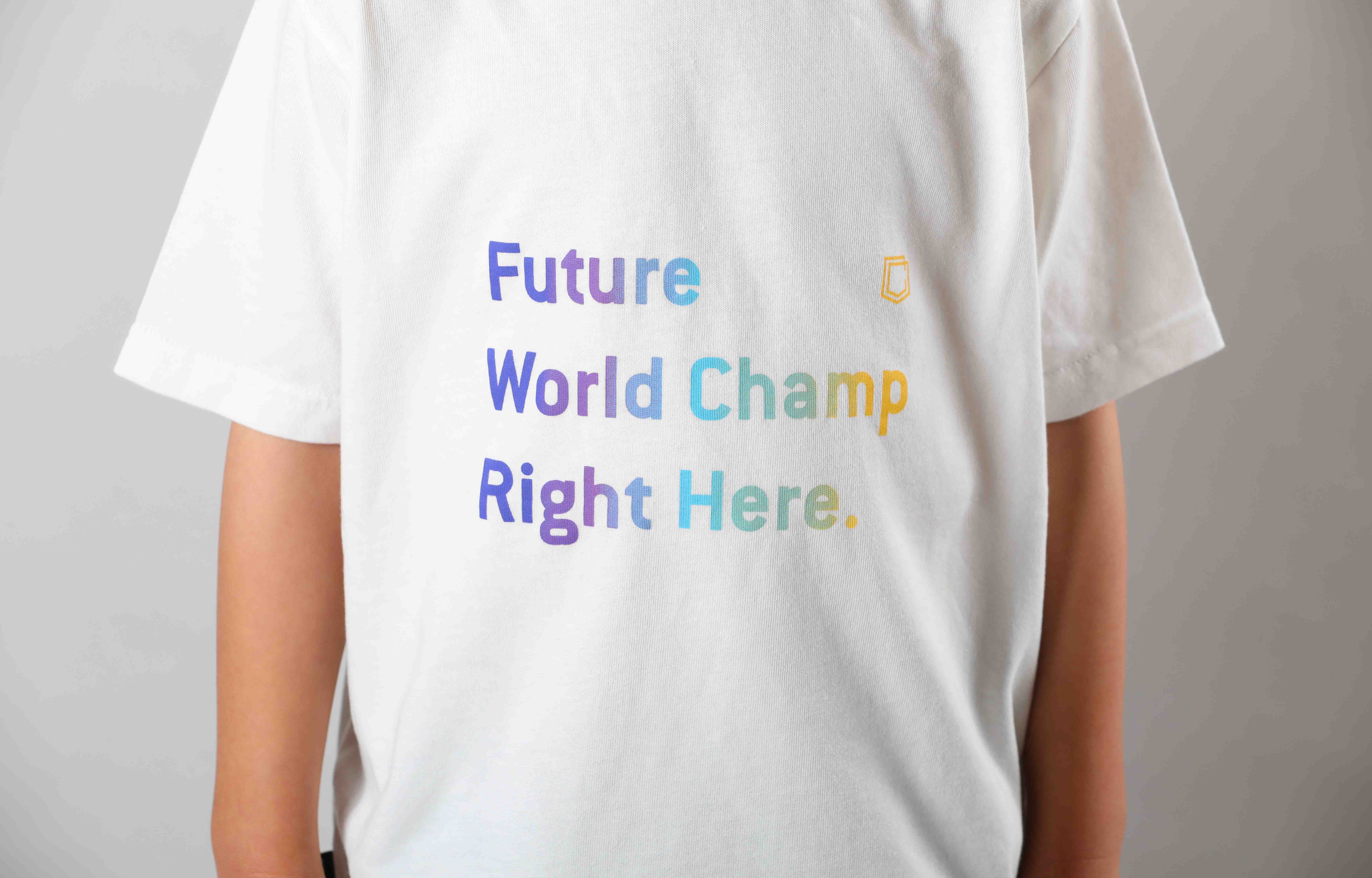 COMMENCAL KIDS WORLD CHAMP T-SHIRT WHITE image large number 3