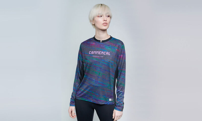 MAGLIA COMMENCAL LIGHTECH MANICHE LUNGHE WOMEN AURORA