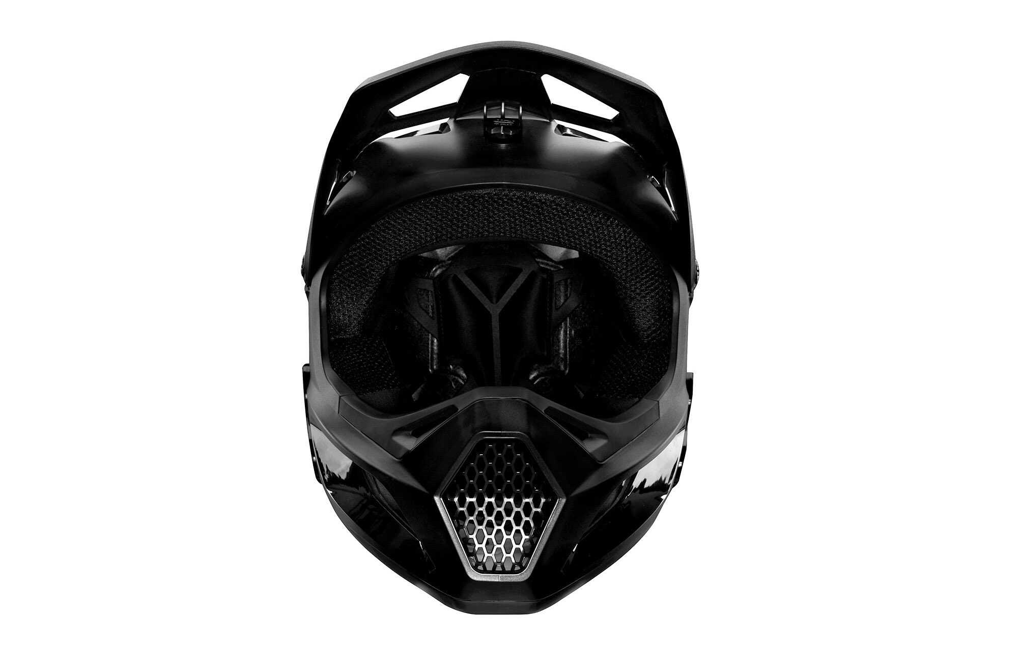 CASQUE FOX ENFANT RAMPAGE BLACK/BLACK image large number 3