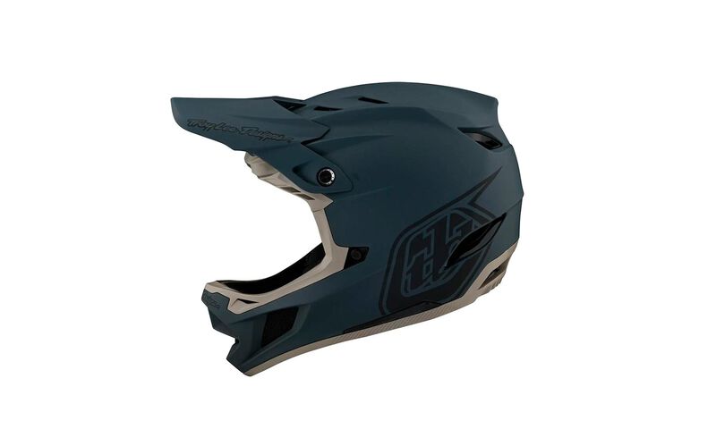 CASCO TROY LEE DESIGNS D4 AS COMPOSITE - STEALTH GRAY