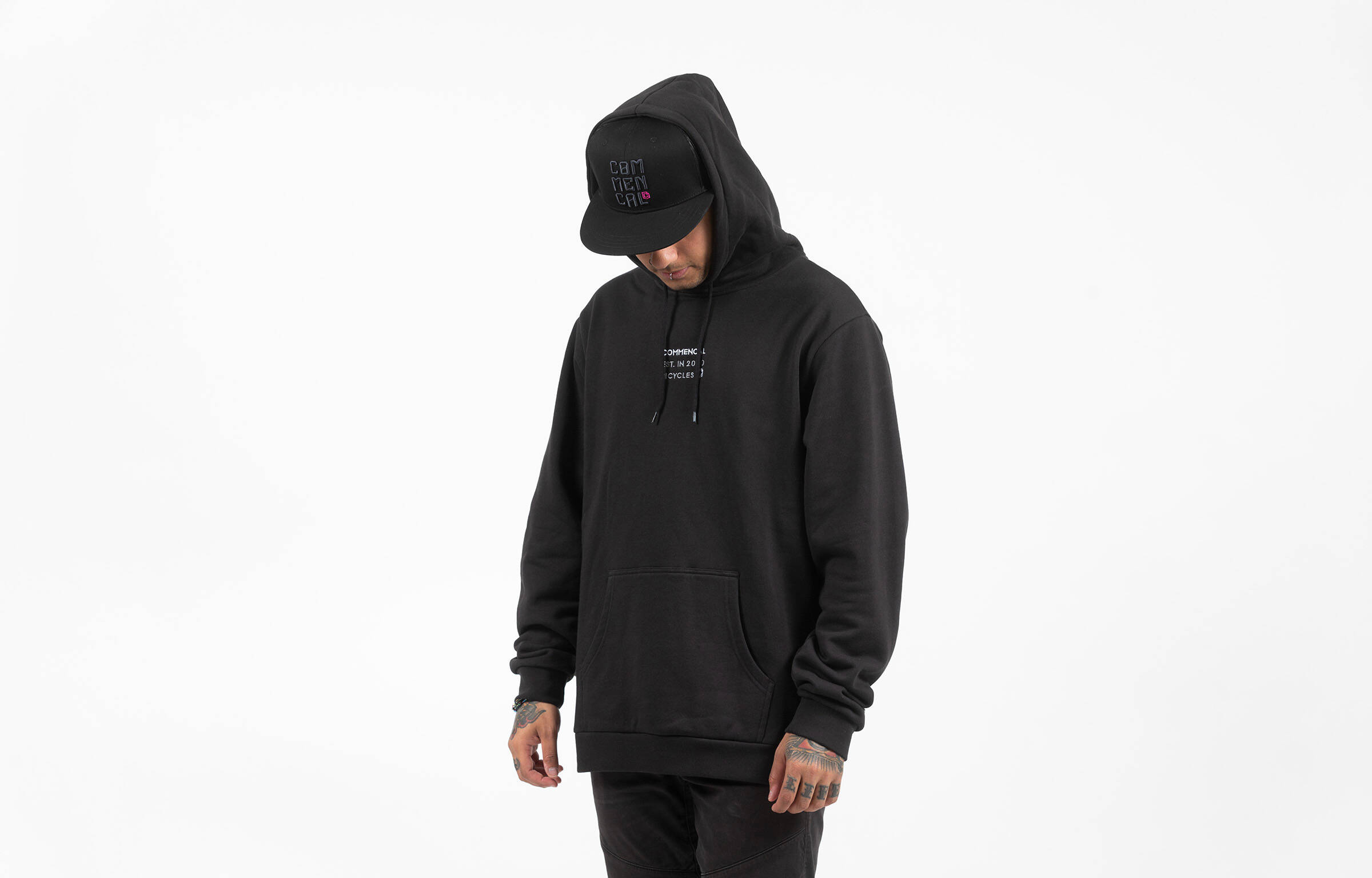 SUDADERA COMMENCAL BICYCLE BLACK image cover number 0