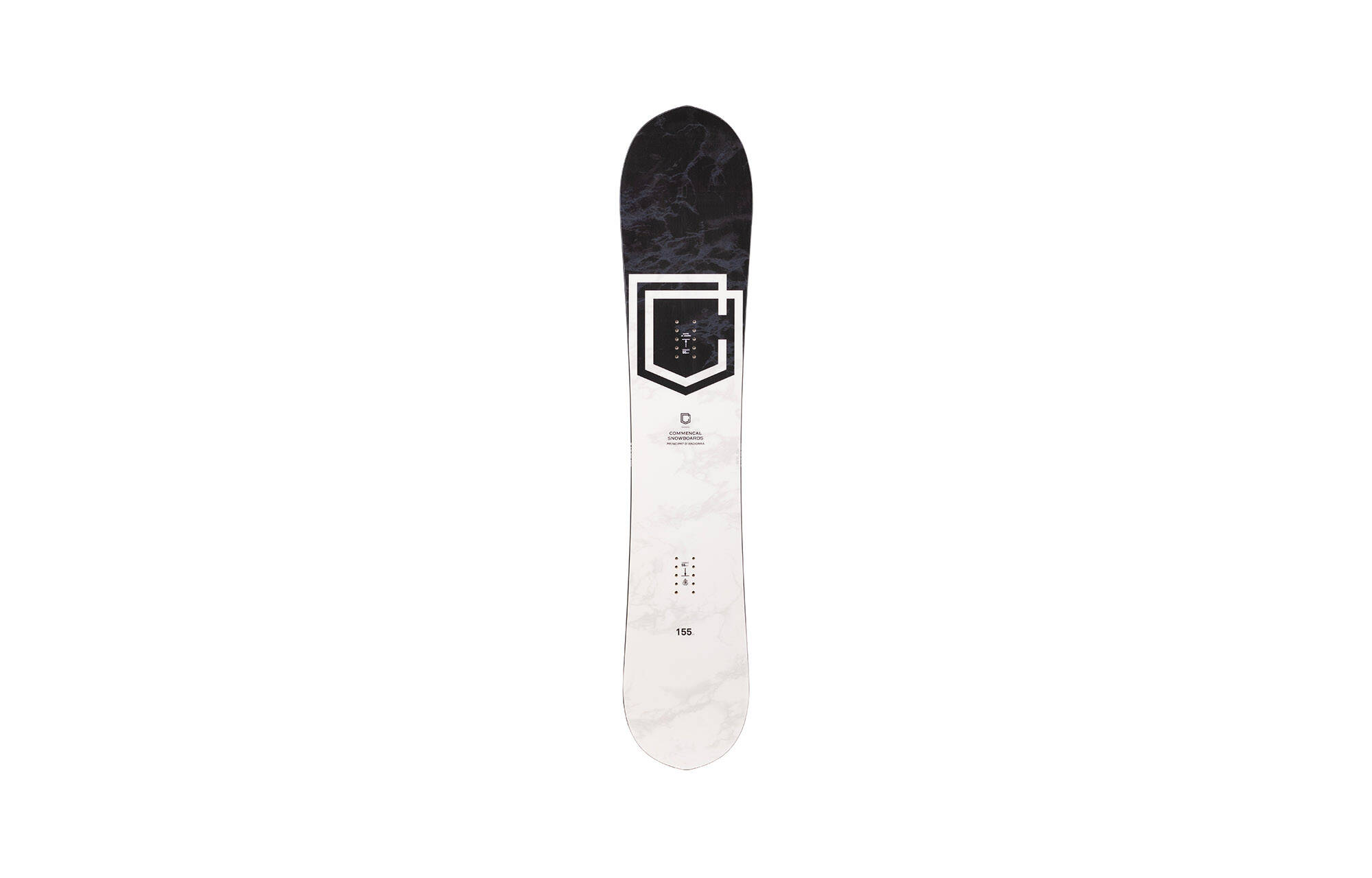 COMMENCAL CLASH BLACK & WHITE SNOWBOARD image cover number 0