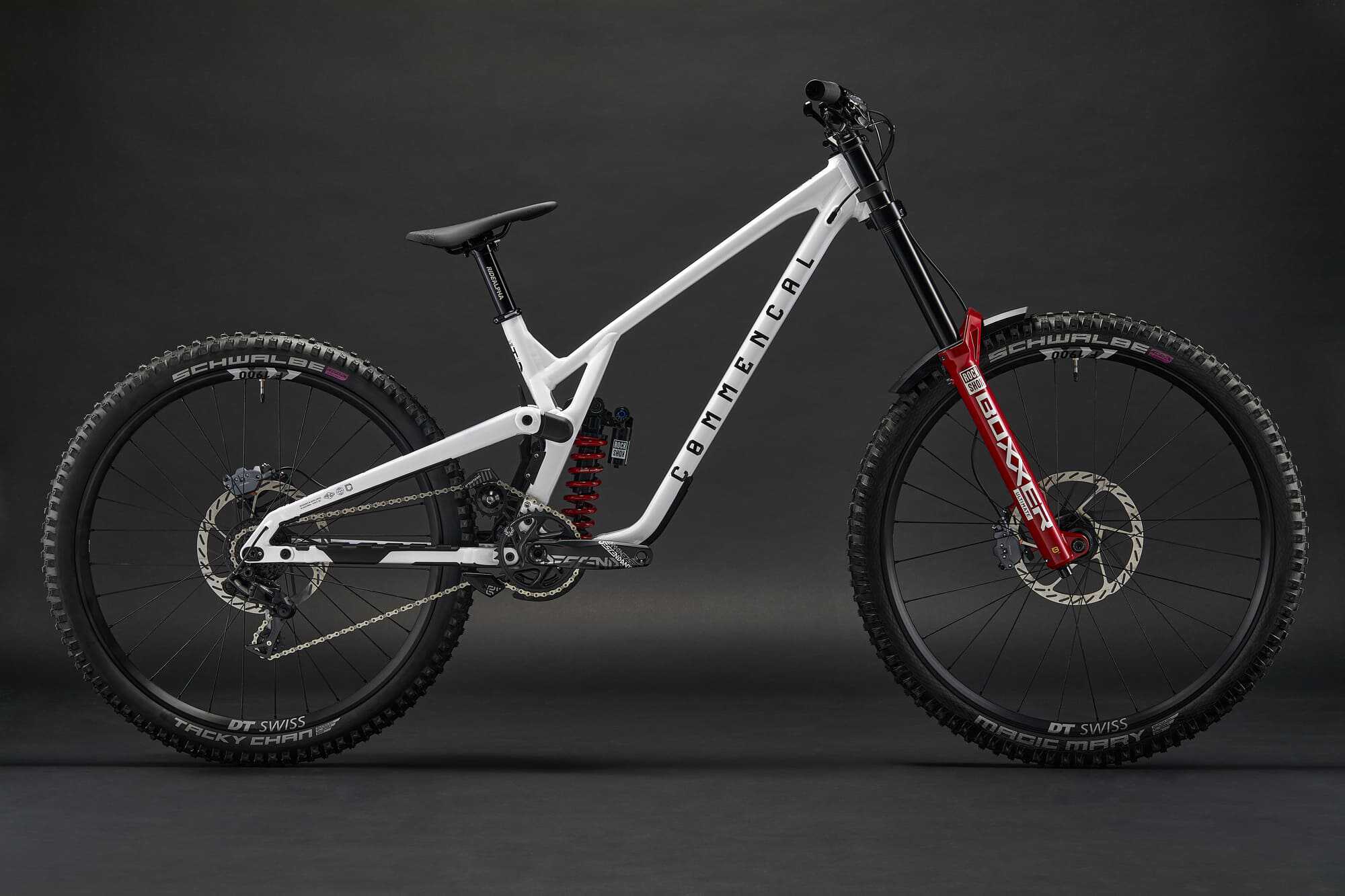 COMMENCAL SUPREME DH V5 ROCKSHOX PURE WHITE 2026 image large number 0