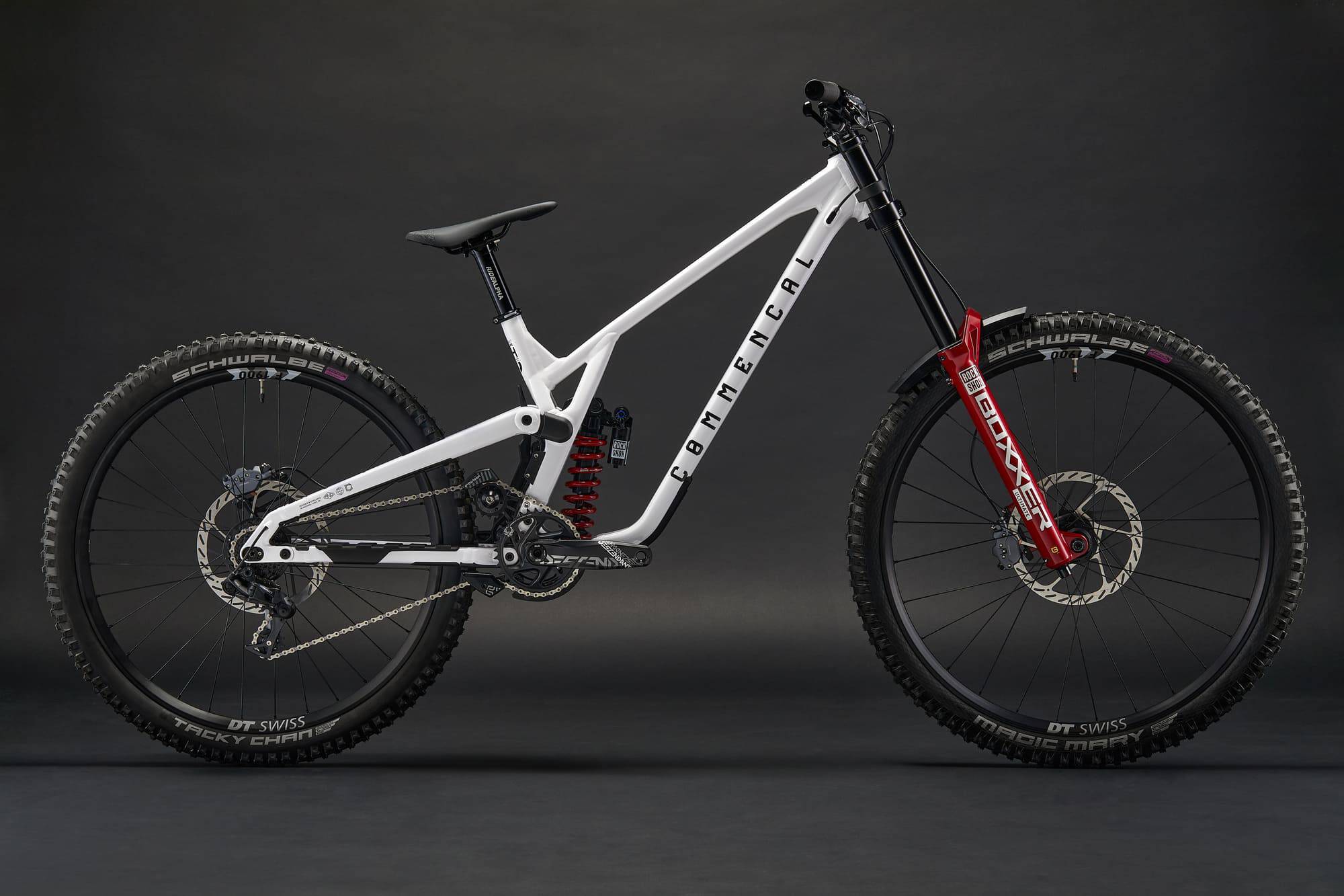 COMMENCAL SUPREME DH V5 ROCKSHOX PURE WHITE 2026 image large number 0