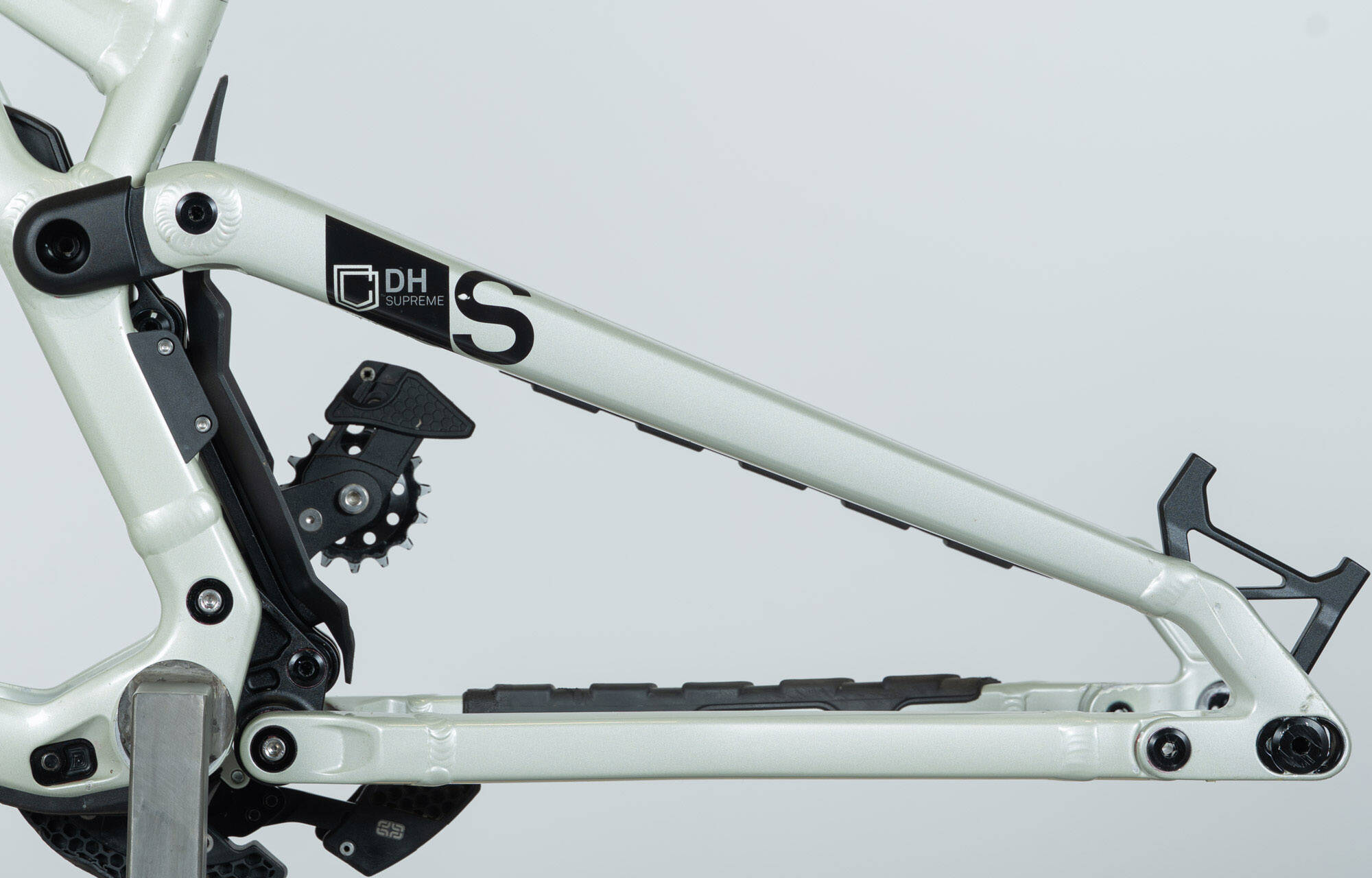FRAME COMMENCAL SUPREME DH V5 CLEAR SILVER - L (23251703) image large number 5