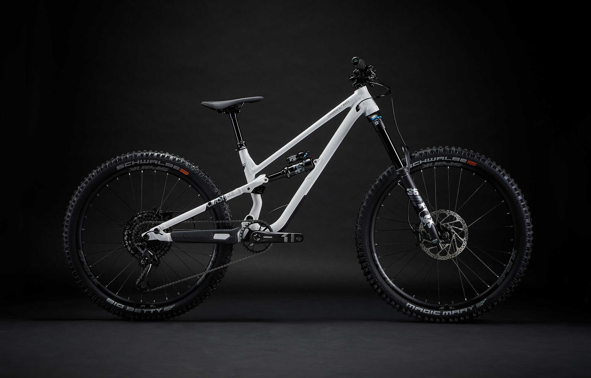 COMMENCAL CLASH XS PURE WHITE image large number 0