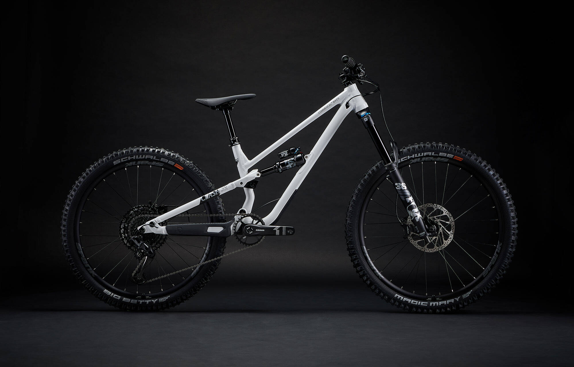 COMMENCAL CLASH XS PURE WHITE image large number 0