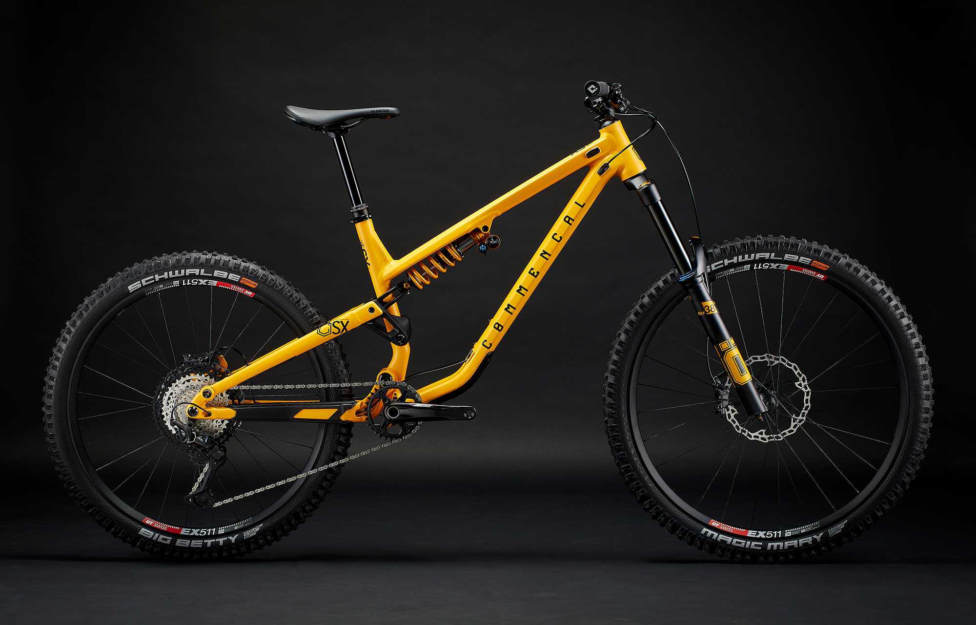 COMMENCAL META SX V4 OHLINS EDITION YELLOW image large number 0