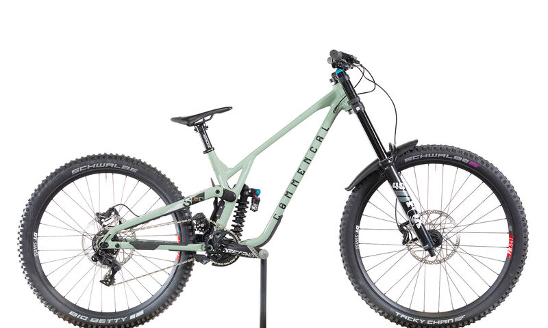 COMMENCAL SUPREME DH V5 ESSENTIAL HERITAGE GREEN - M (22150802)