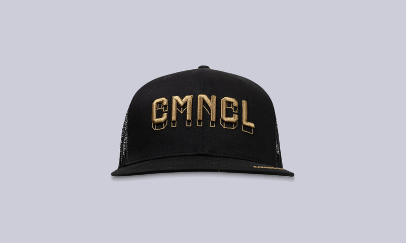 TRUCKER CAP BLACK / GOLD