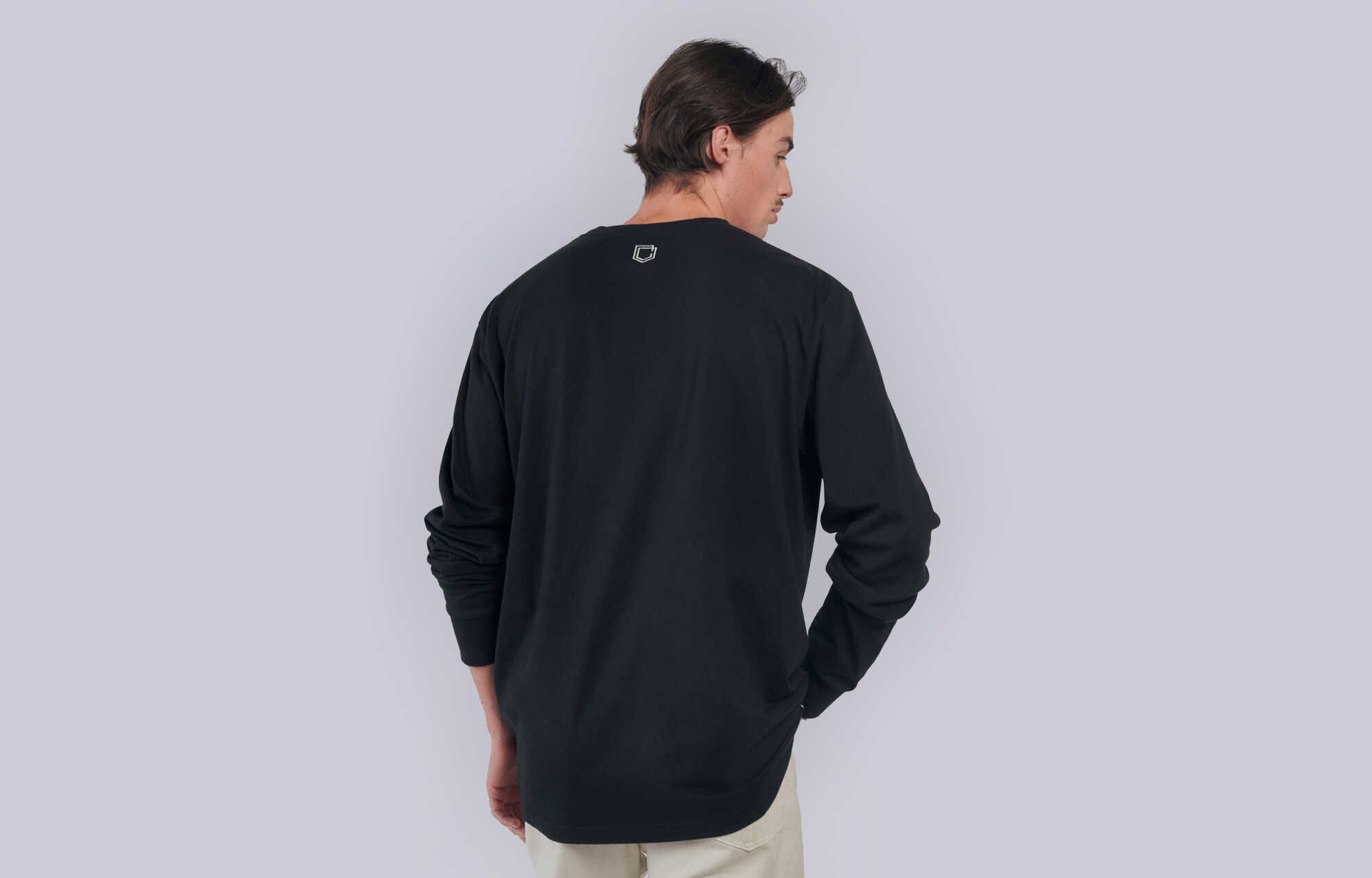 COMMENCAL LONG SLEEVE CORPORATE T-SHIRT BLACK image large number 0