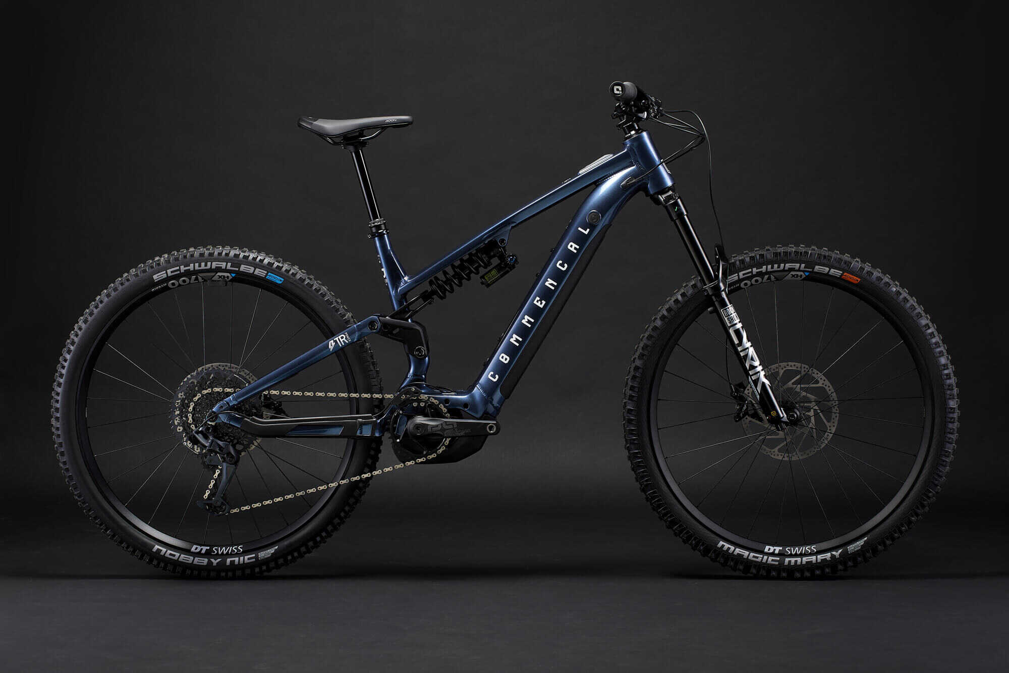 COMMENCAL META POWER TR BOSCH RACE SPARKLY BLUE image large number 0