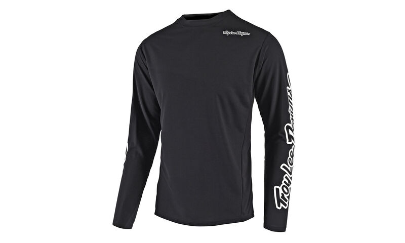 MAGLIA A MANICHE LUNGHE TROY LEE DESIGNS SPRINT - BLACK