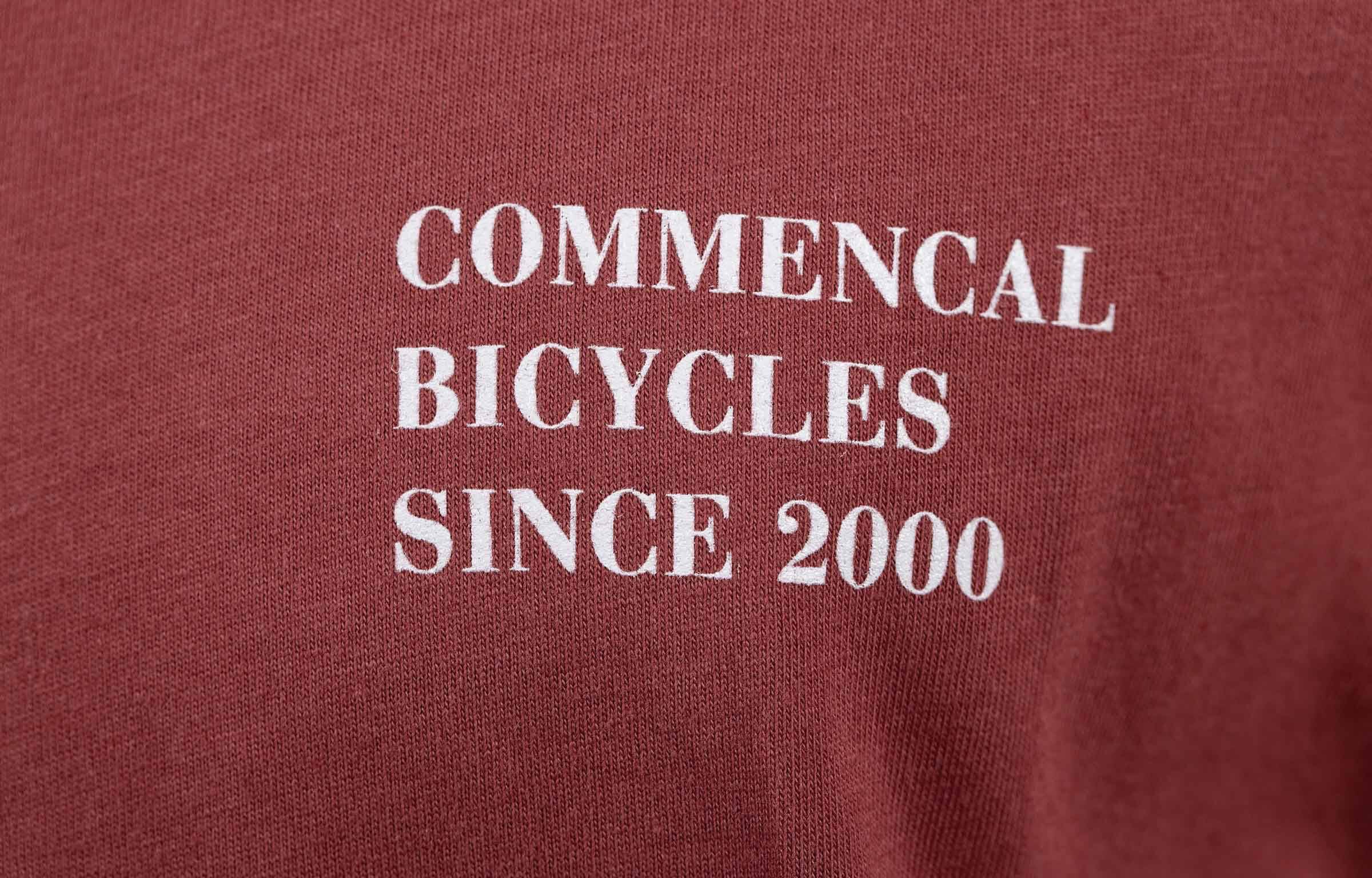 CAMISETA COMMENCAL BICYCLE GRENAT RED image large number 3