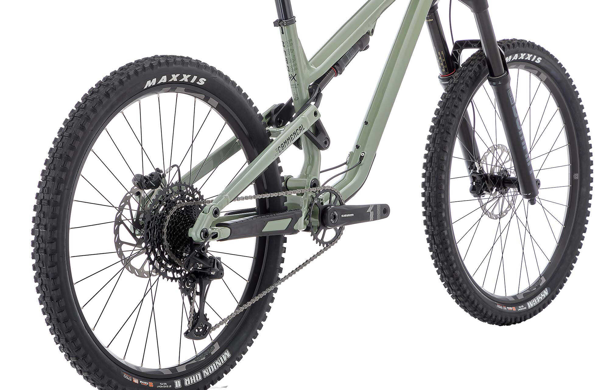 COMMENCAL META SX V4 ORIGIN HERITAGE GREEN image large number 1