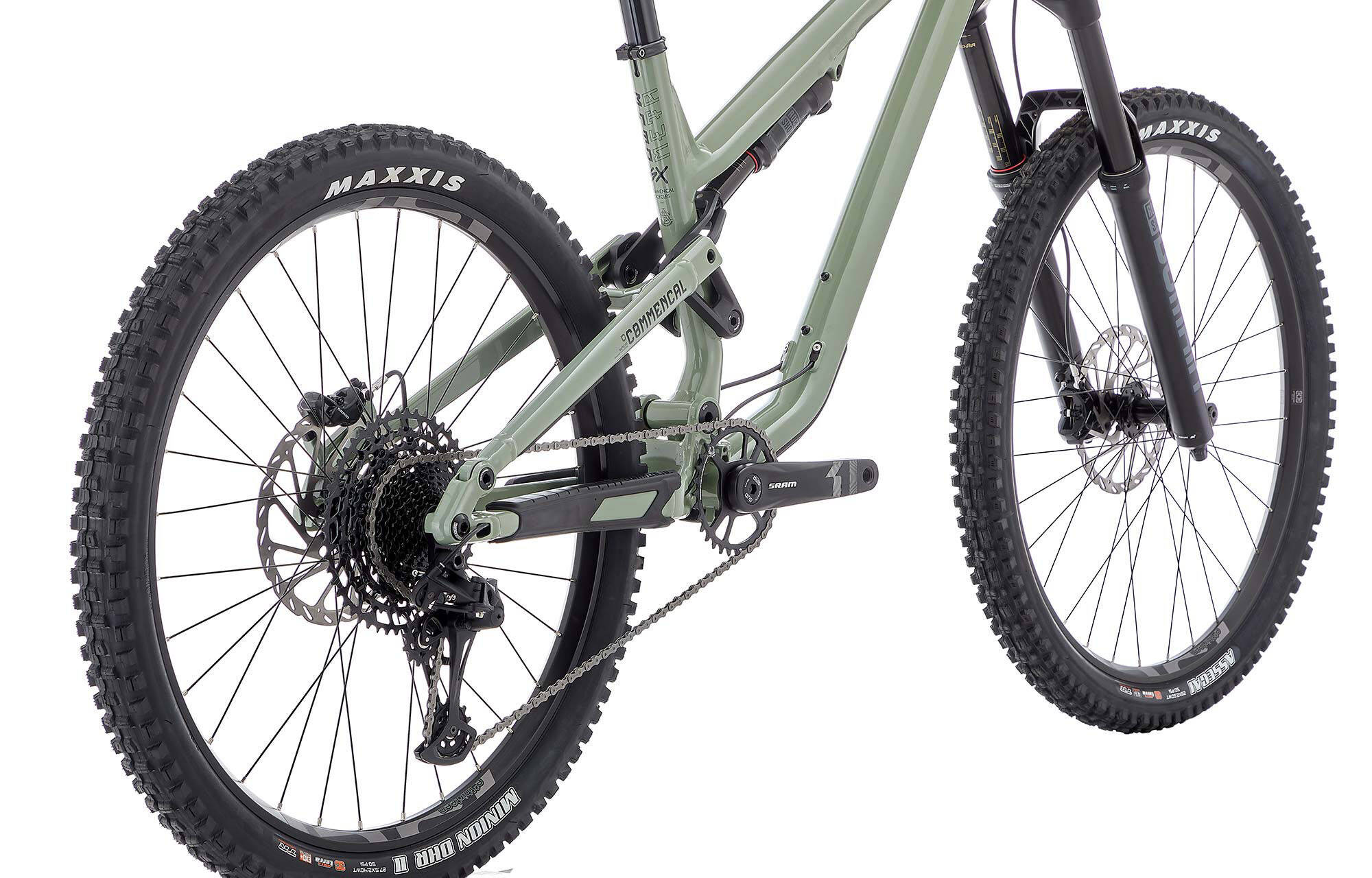 COMMENCAL META SX V4 ORIGIN HERITAGE GREEN image large number 1