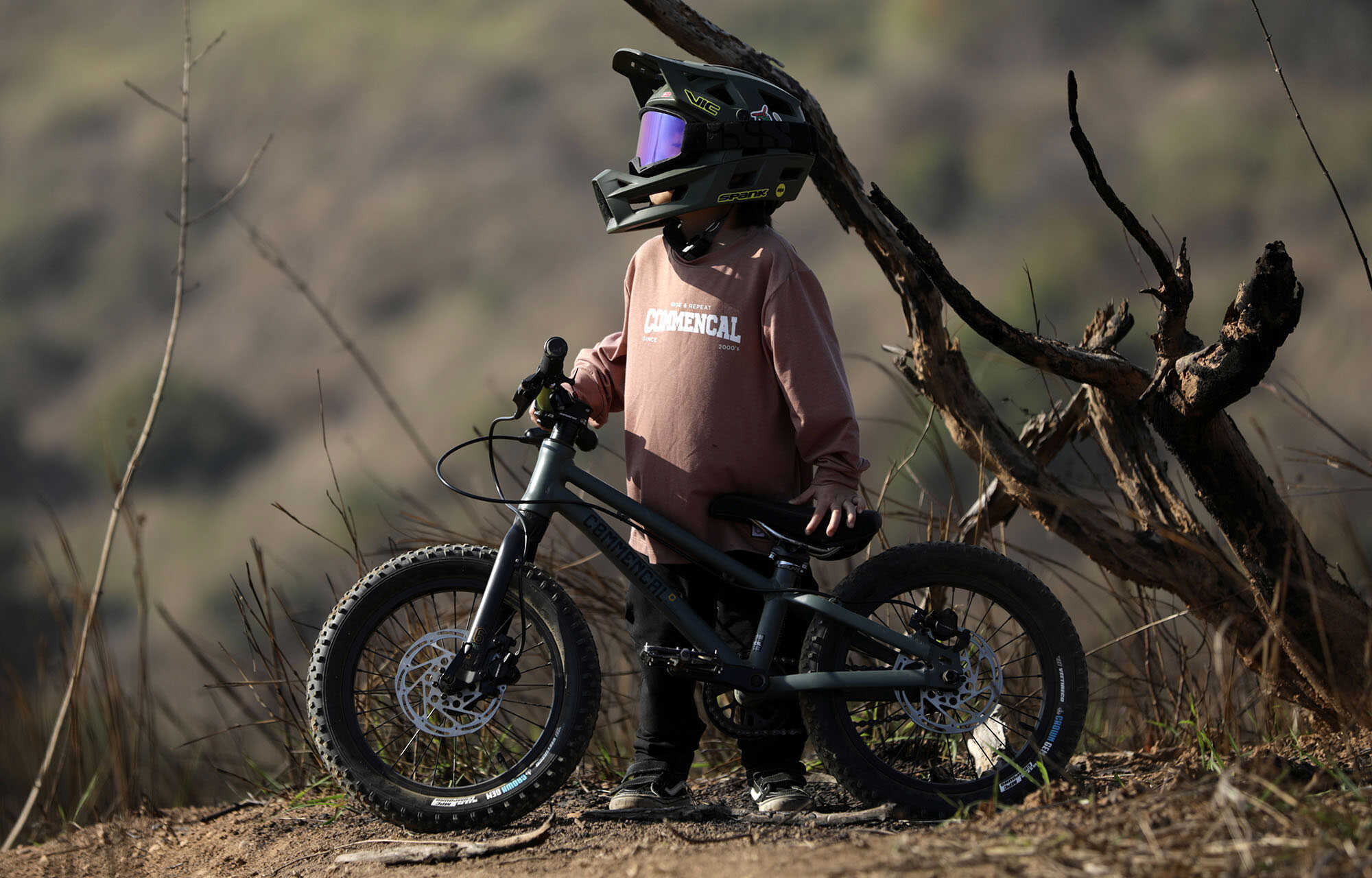 MAILLOT COMMENCAL SOFTECH MANCHES LONGUES KIDS UTAH DIRT image large number 4