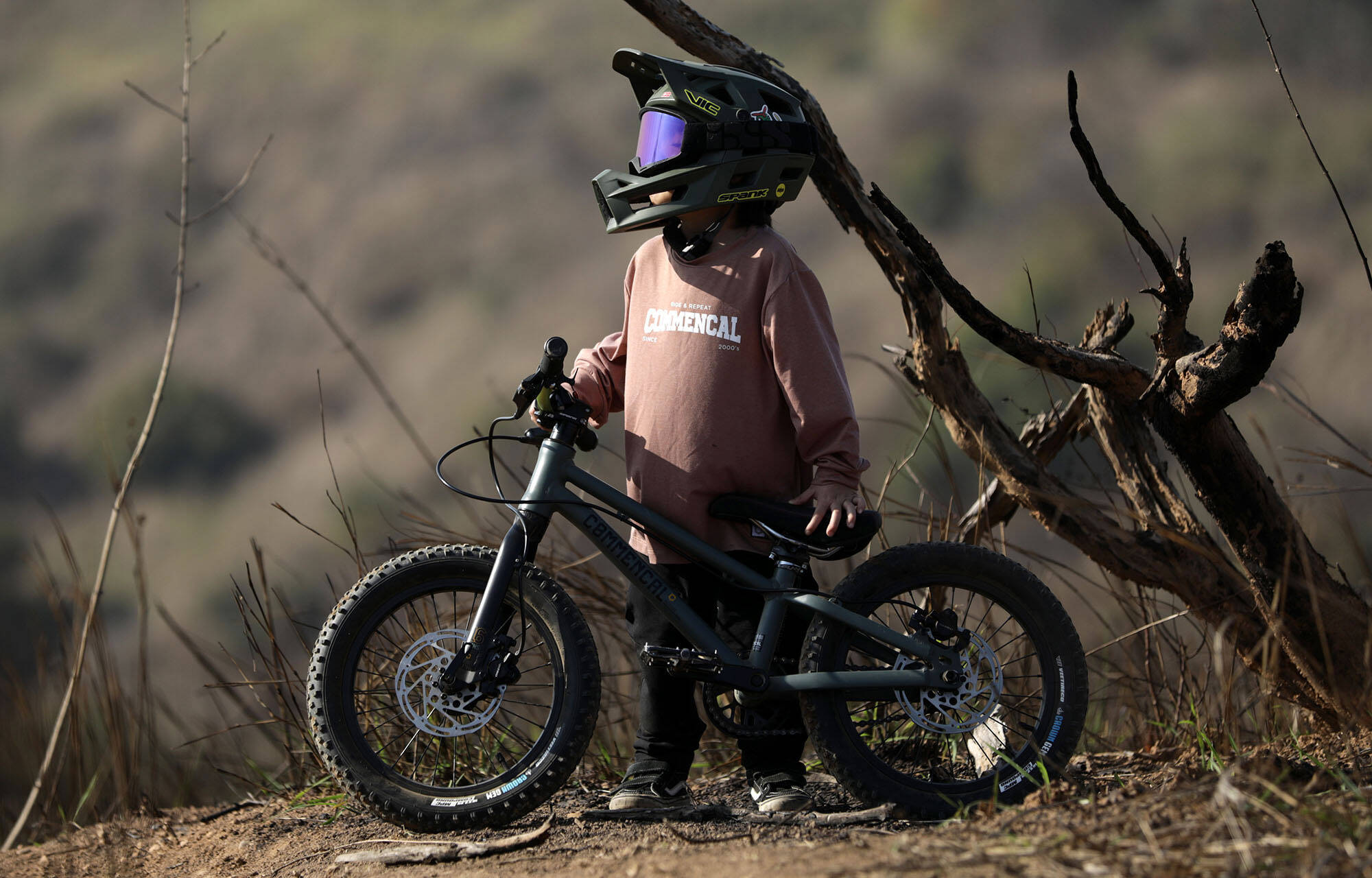 COMMENCAL LONG SLEEVES TECH-TEE KIDS UTAH DIRT image large number 4