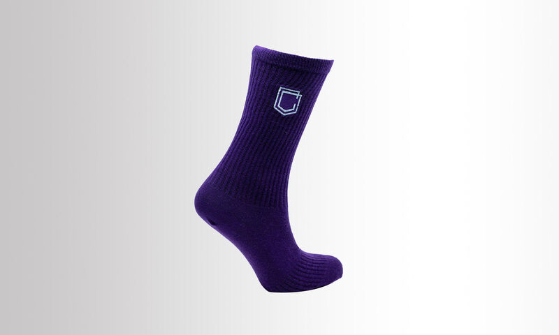 CHAUSSETTES COMMENCAL LIFESTYLE FINES SHIELD PURPLE