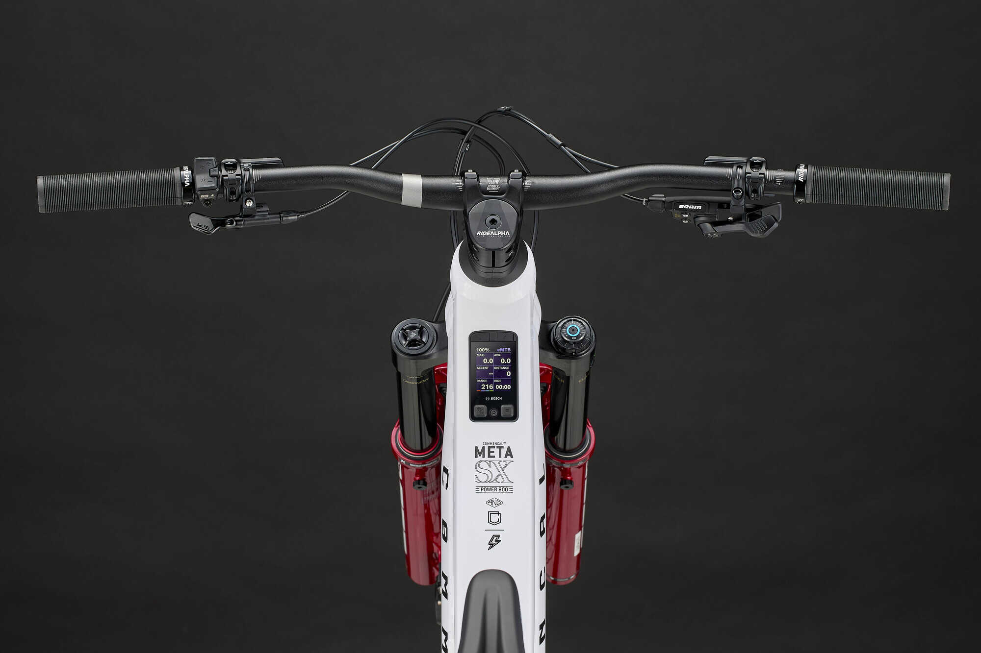 COMMENCAL META POWER SX 800 ROCKSHOX PURE WHITE 2026 image large number 3