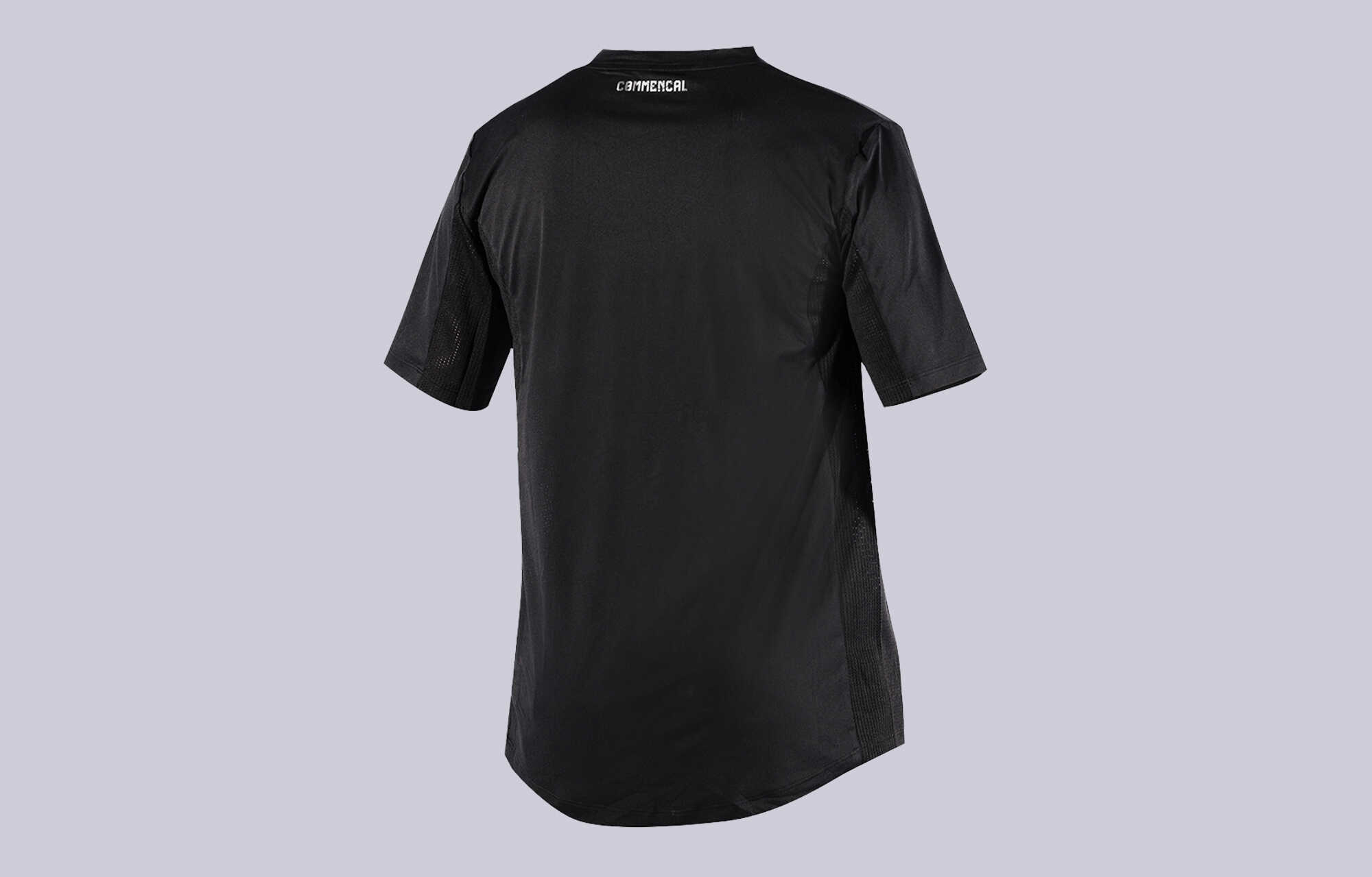 COMMENCAL LIGHTECH BASIC SHORT JERSEY BLACK image large number 0