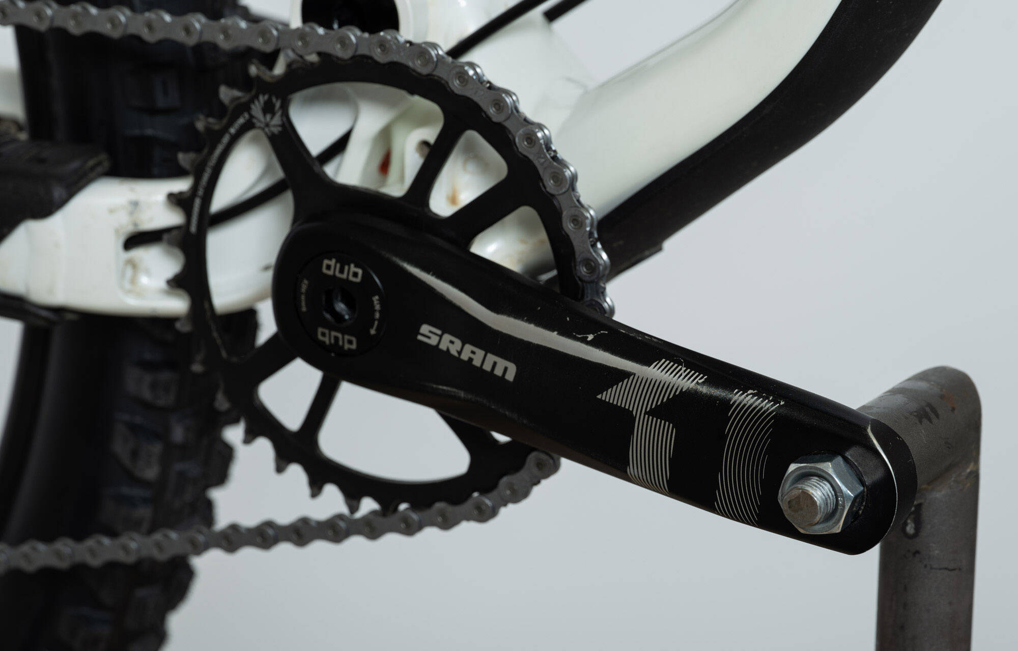 COMMENCAL CLASH JR PEARL WHITE & CHROME - (21170600) image large number 12