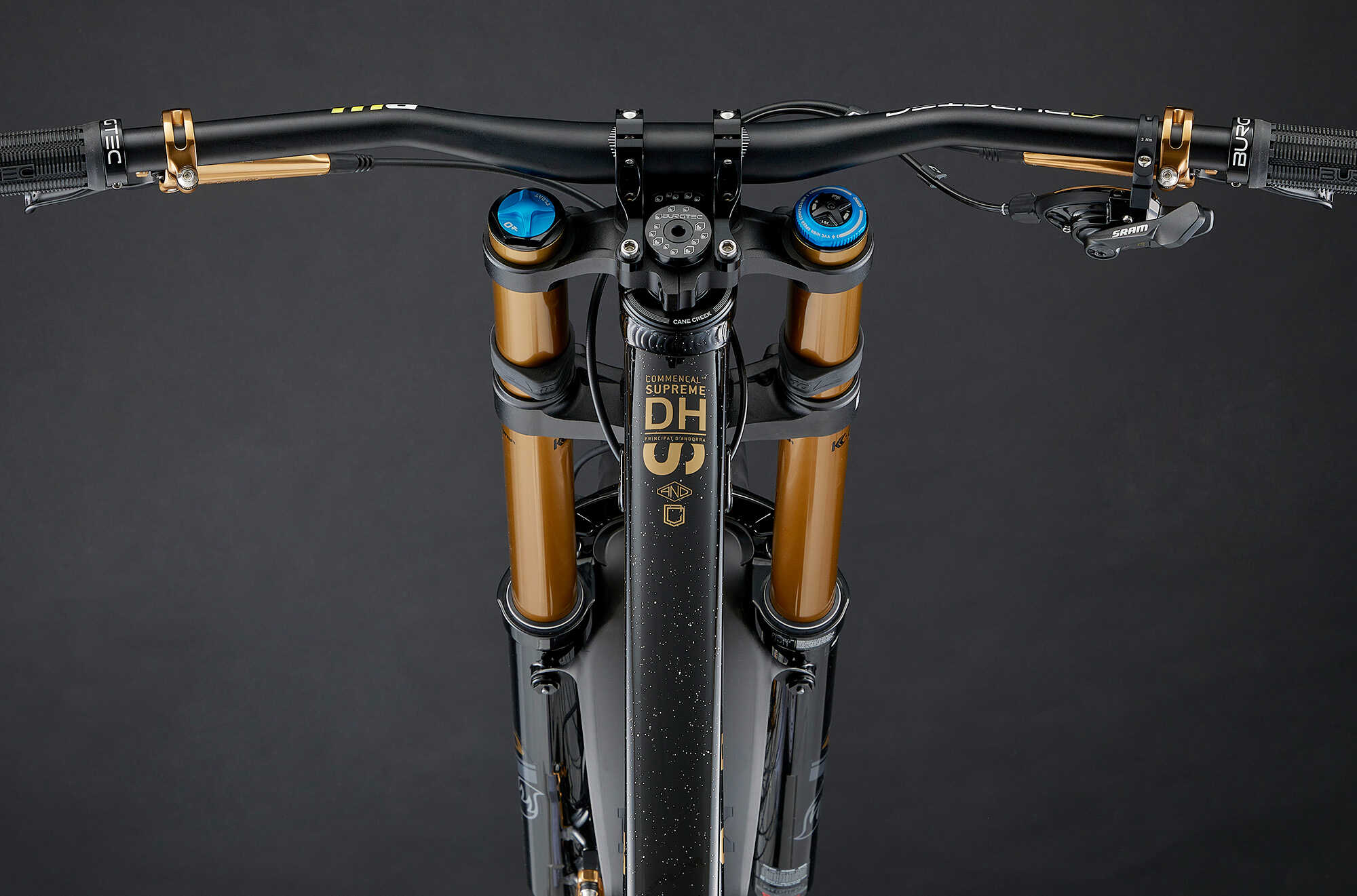 COMMENCAL SUPREME DH V5 SIGNATURE LTD GLITTERY BLACK 2025 image large number 3