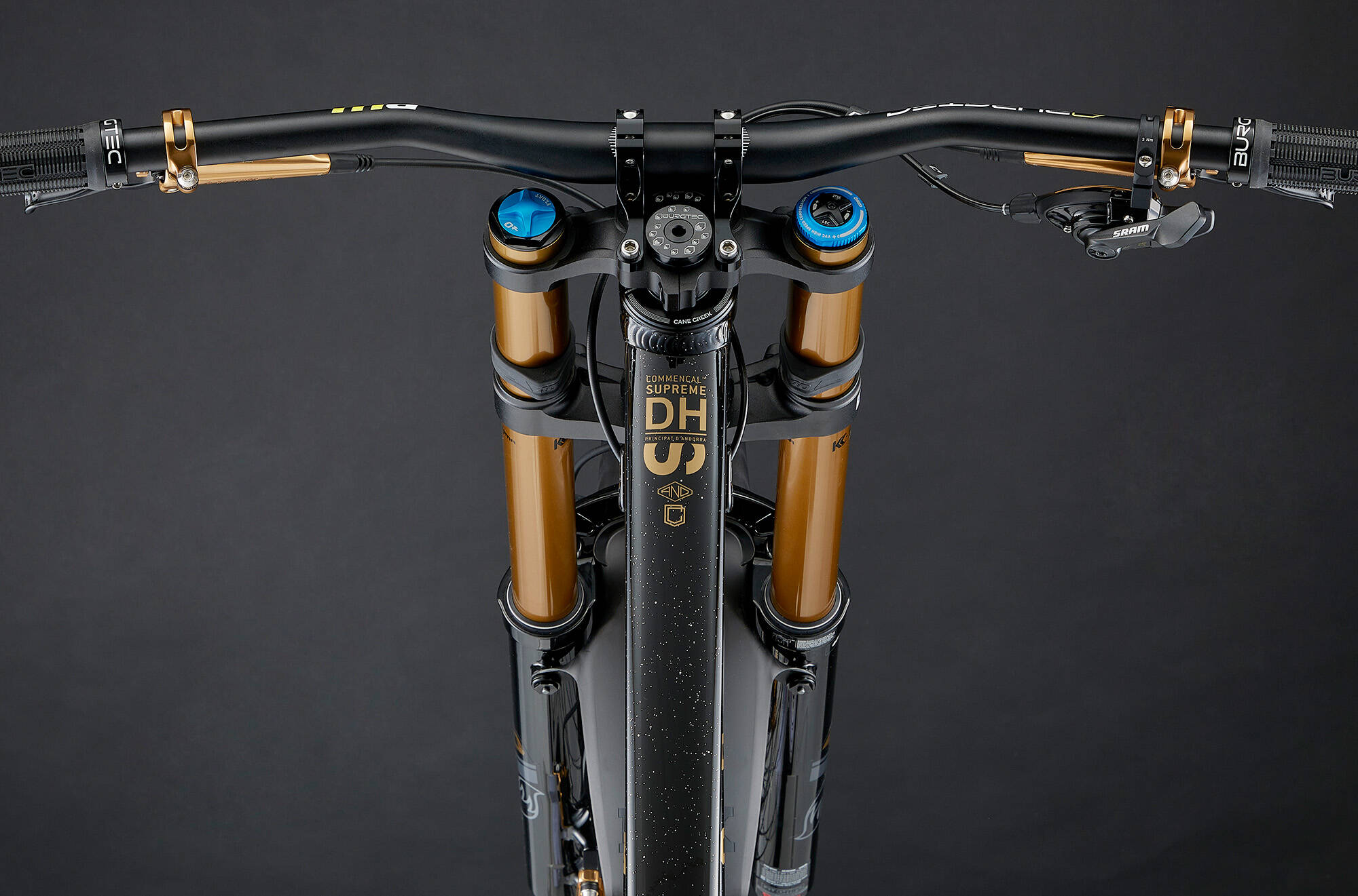 COMMENCAL SUPREME DH V5 SIGNATURE LTD GLITTERY BLACK 2025 image large number 3
