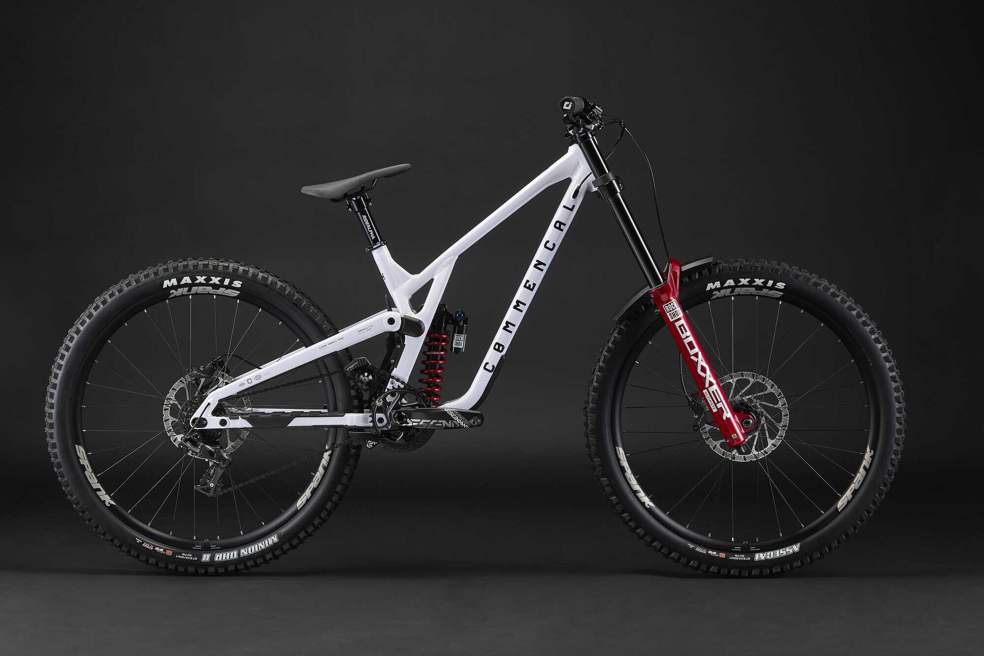 COMMENCAL SUPREME DH V5 XS PURE WHITE 2026 image large number 0
