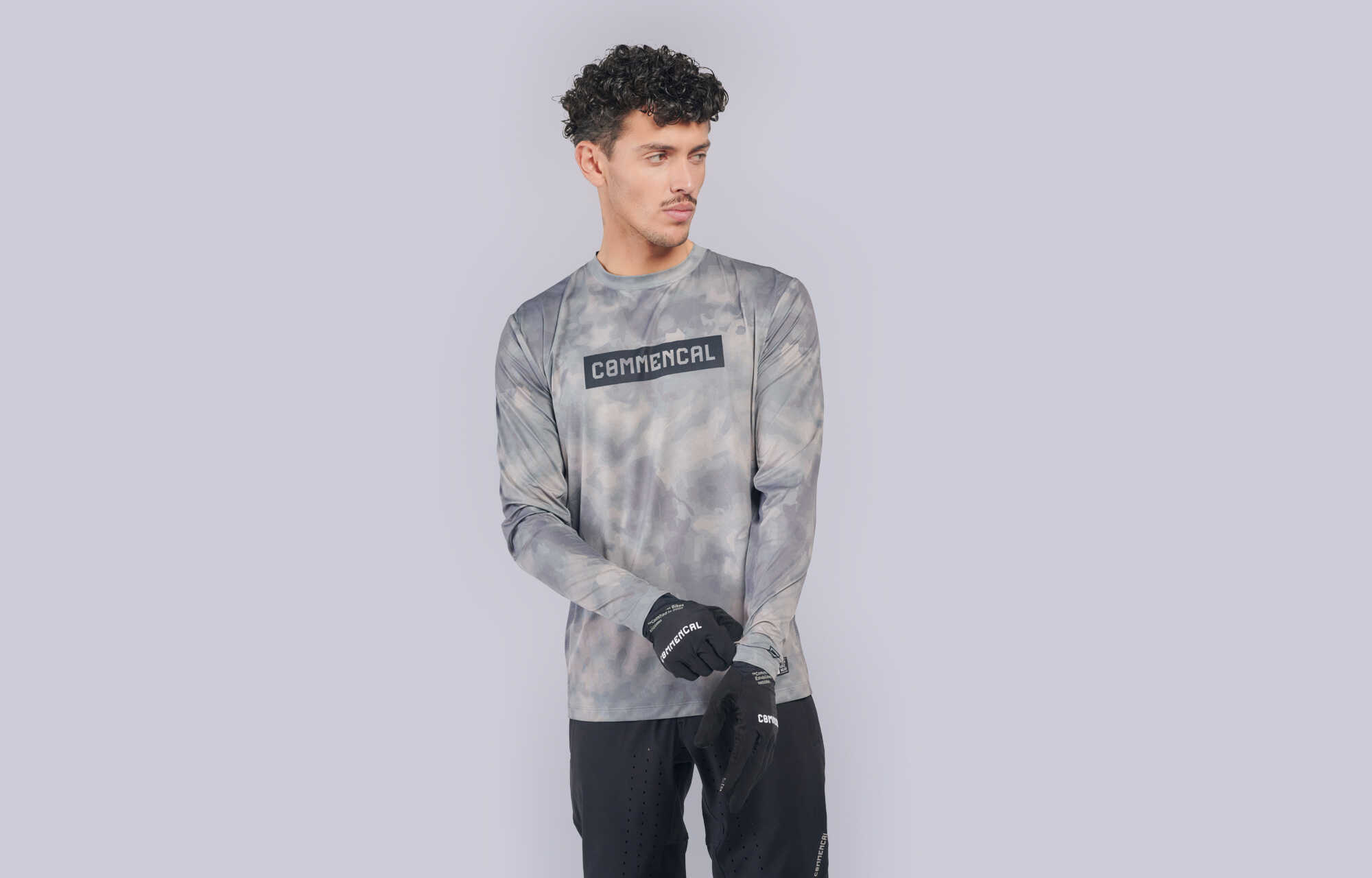 COMMENCAL LANGARM TRIKOT LIGHTECH SHADOW GREY image cover number 0