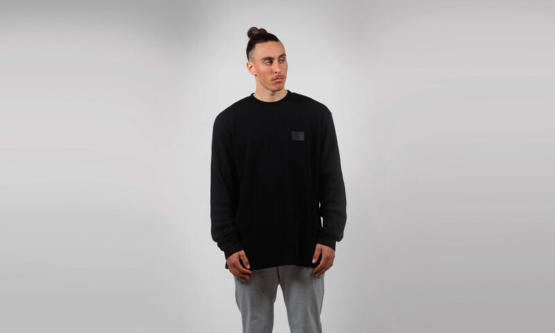SWEATER COMMENCAL LOOSE FIT BLACK